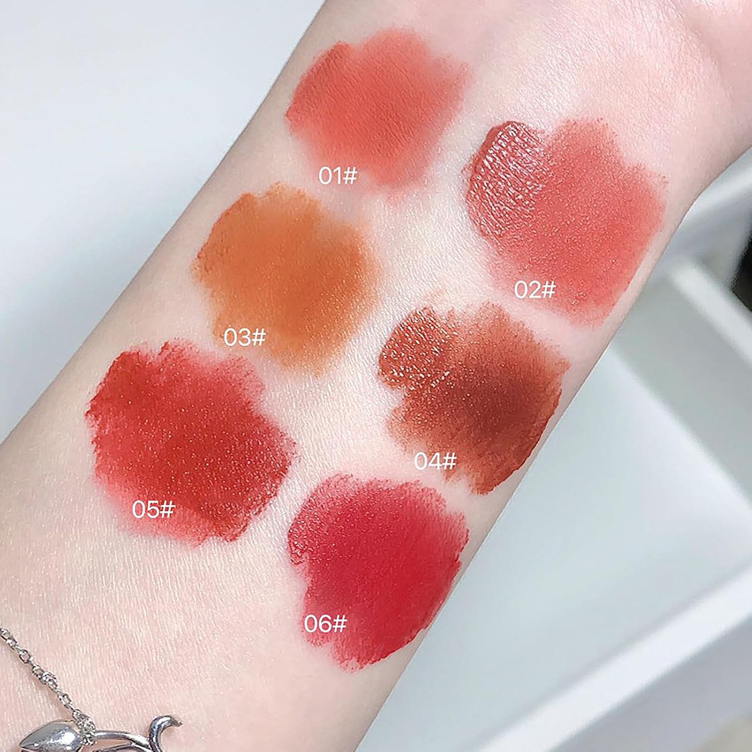 6 Colors Velvet Matte Liquid Lipstick se... 5 6 Colors Velvet Matte Liquid Lipstick se... - Image 5