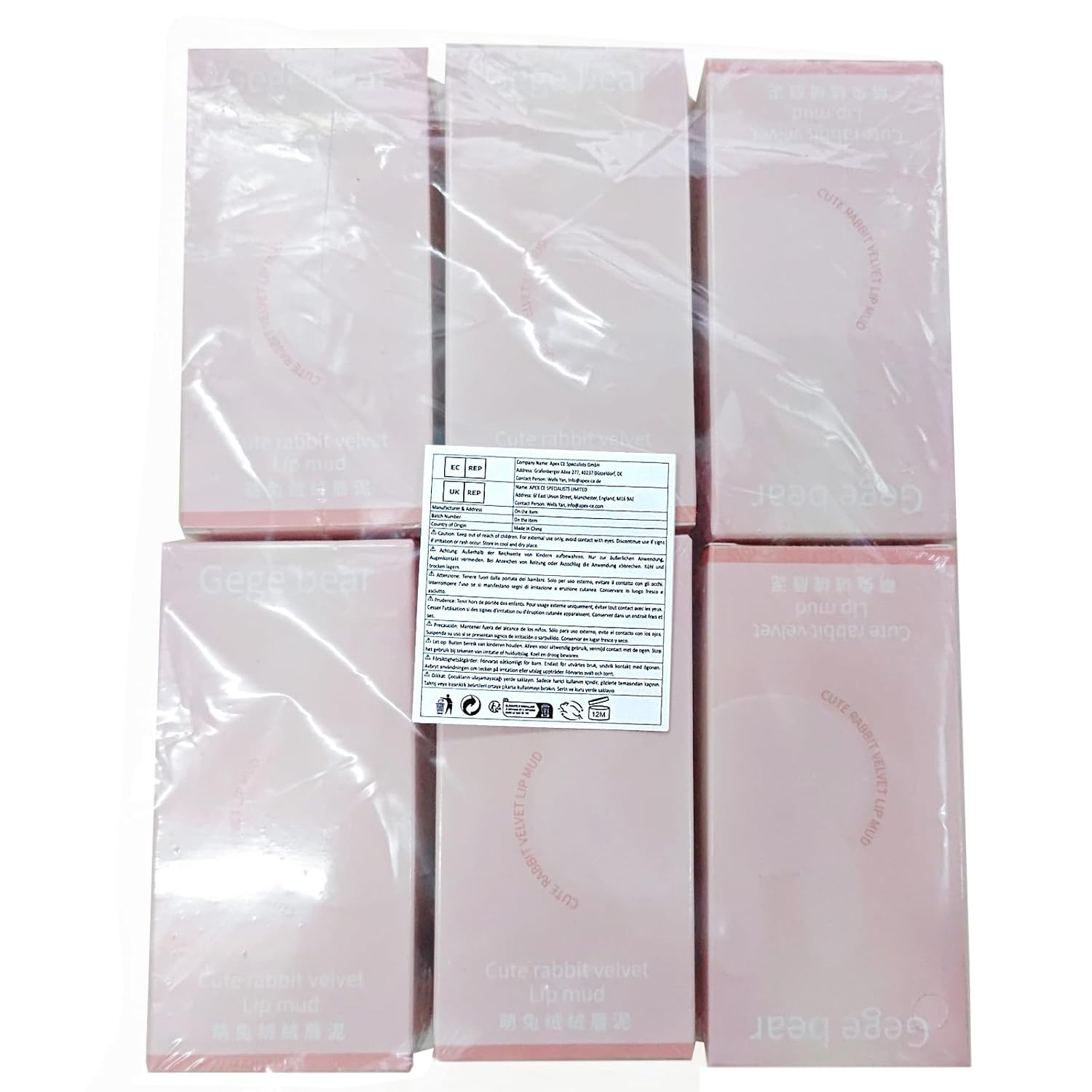 6 Colors Velvet Matte Liquid Lipstick se... 9 6 Colors Velvet Matte Liquid Lipstick se... - Image 9