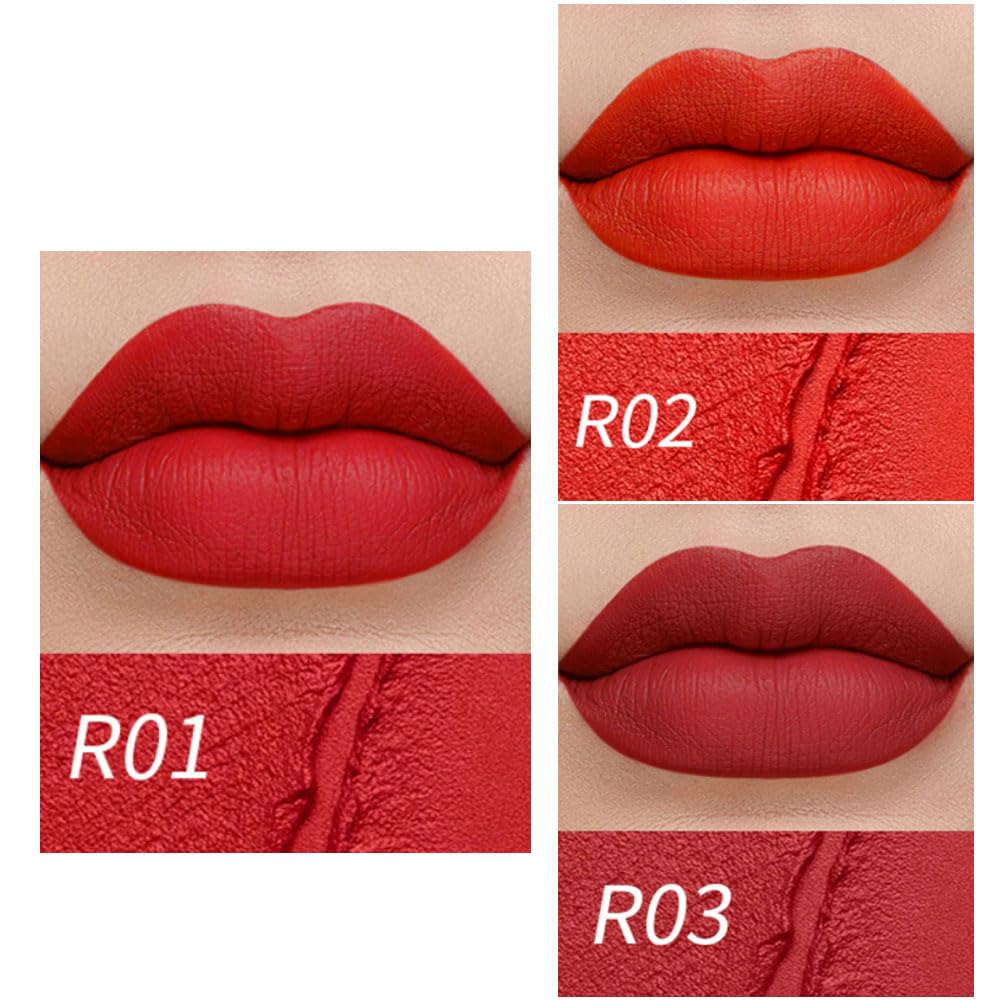 3 Pcs Matte Velvet Lipstick for Women Se... 3 3 Pcs Matte Velvet Lipstick for Women Se... - Image 3