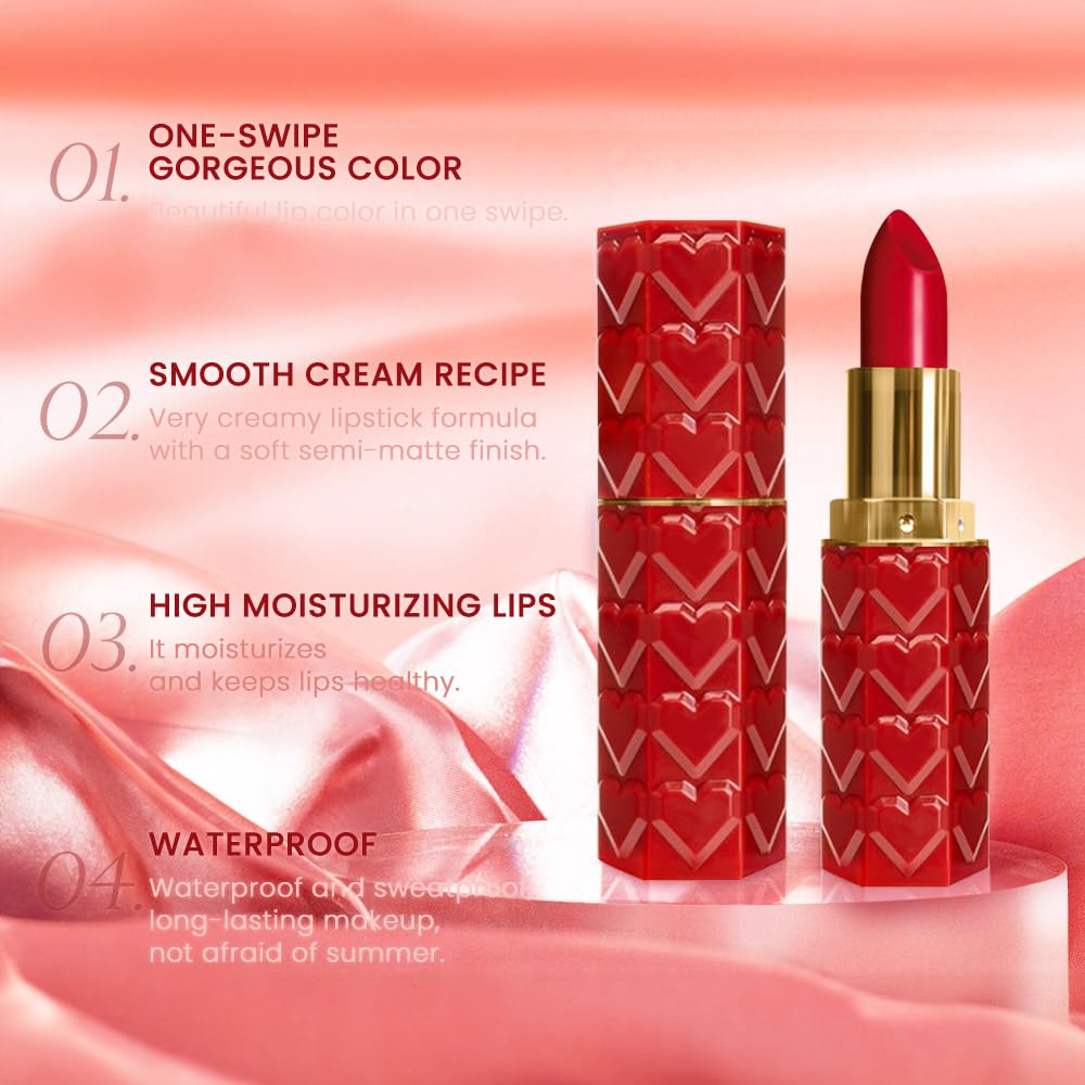 3 Pcs Matte Velvet Lipstick for Women Se... 4 3 Pcs Matte Velvet Lipstick for Women Se... - Image 4