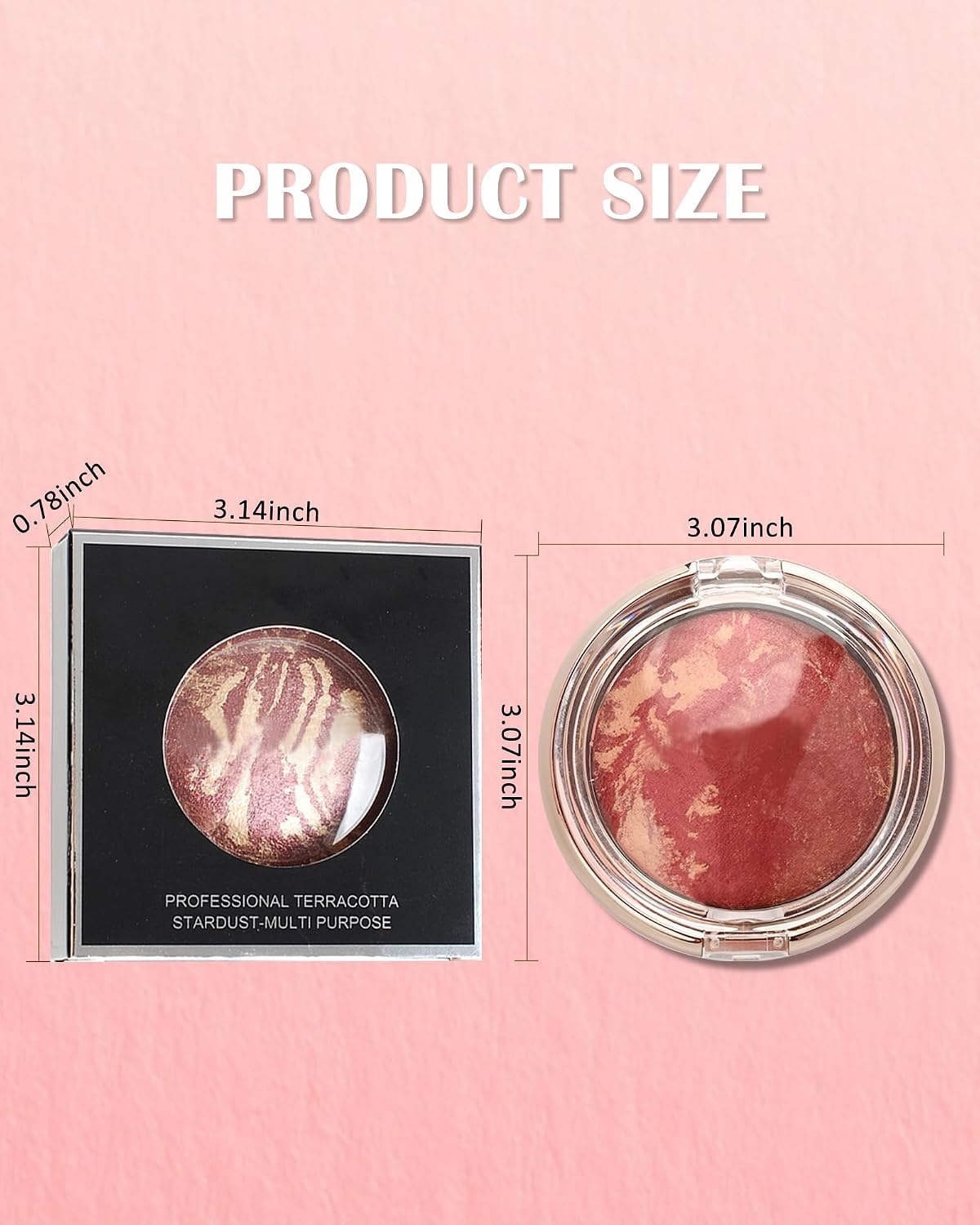 Baked Blush, Blush Powder Palette Blushe... 8 Baked Blush, Blush Powder Palette Blushe... - Image 8