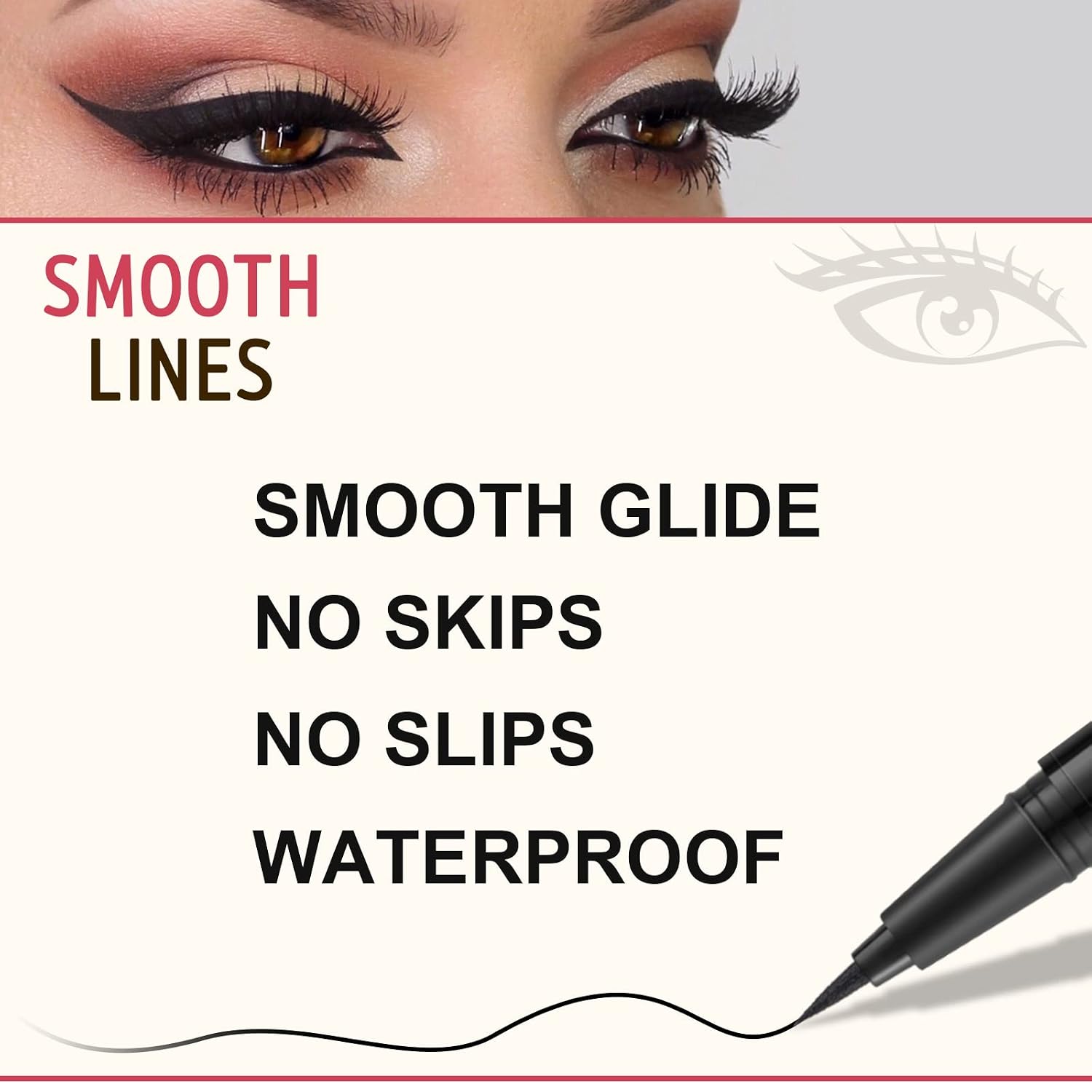 LAVONE Makeup Kit With Eyebrow Stamp Pen... 4 LAVONE Makeup Kit With Eyebrow Stamp Pen... - Image 4