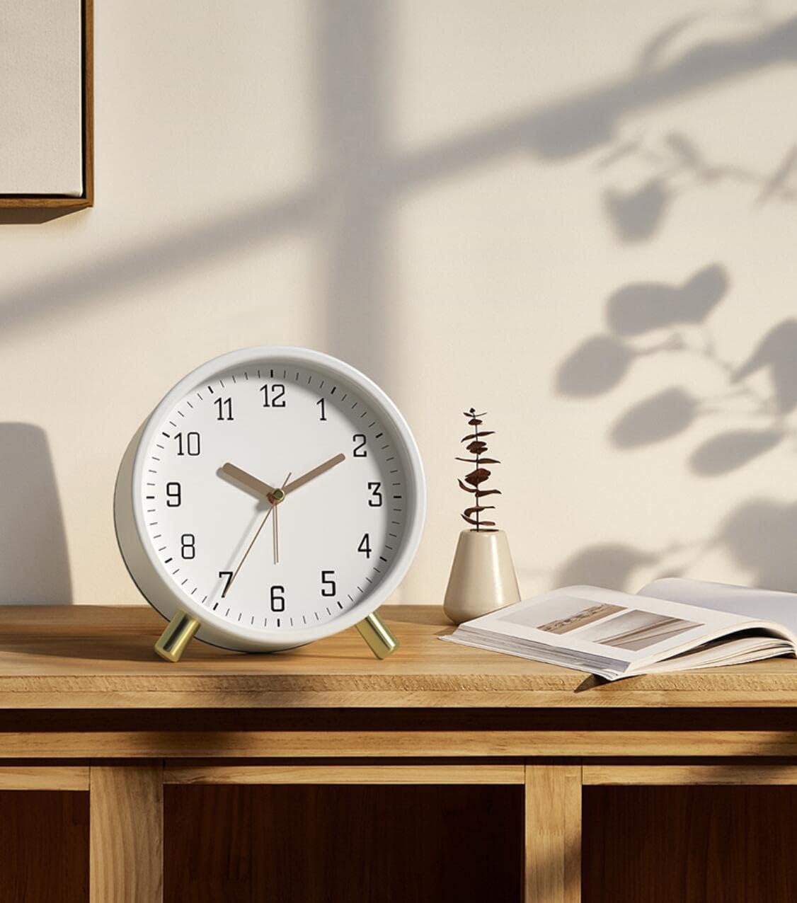 SHISEDECO Small Analog Alarm Clock, Batt... 7 SHISEDECO Small Analog Alarm Clock, Batt... - Image 7