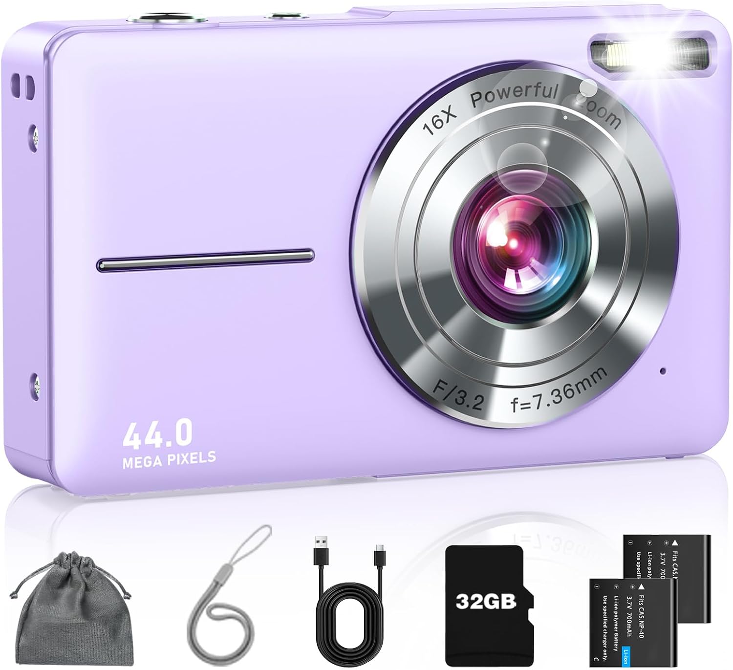 Digital Camera, FHD 1080P Point and Shoo... 2 Digital Camera, FHD 1080P Point and Shoo... - Image 2