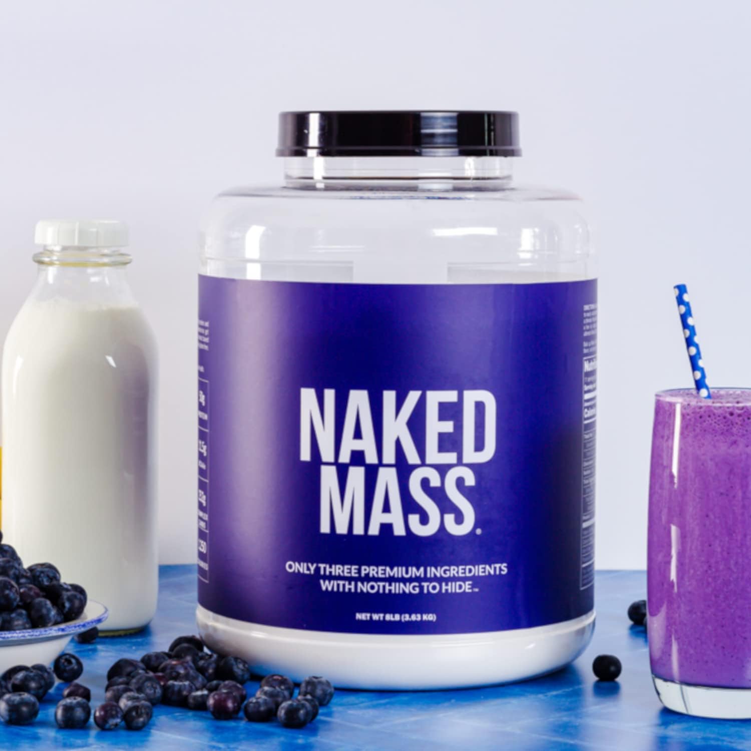 NAKED Chocolate Mass Gainer - All Natura... 7 NAKED Chocolate Mass Gainer - All Natura... - Image 7
