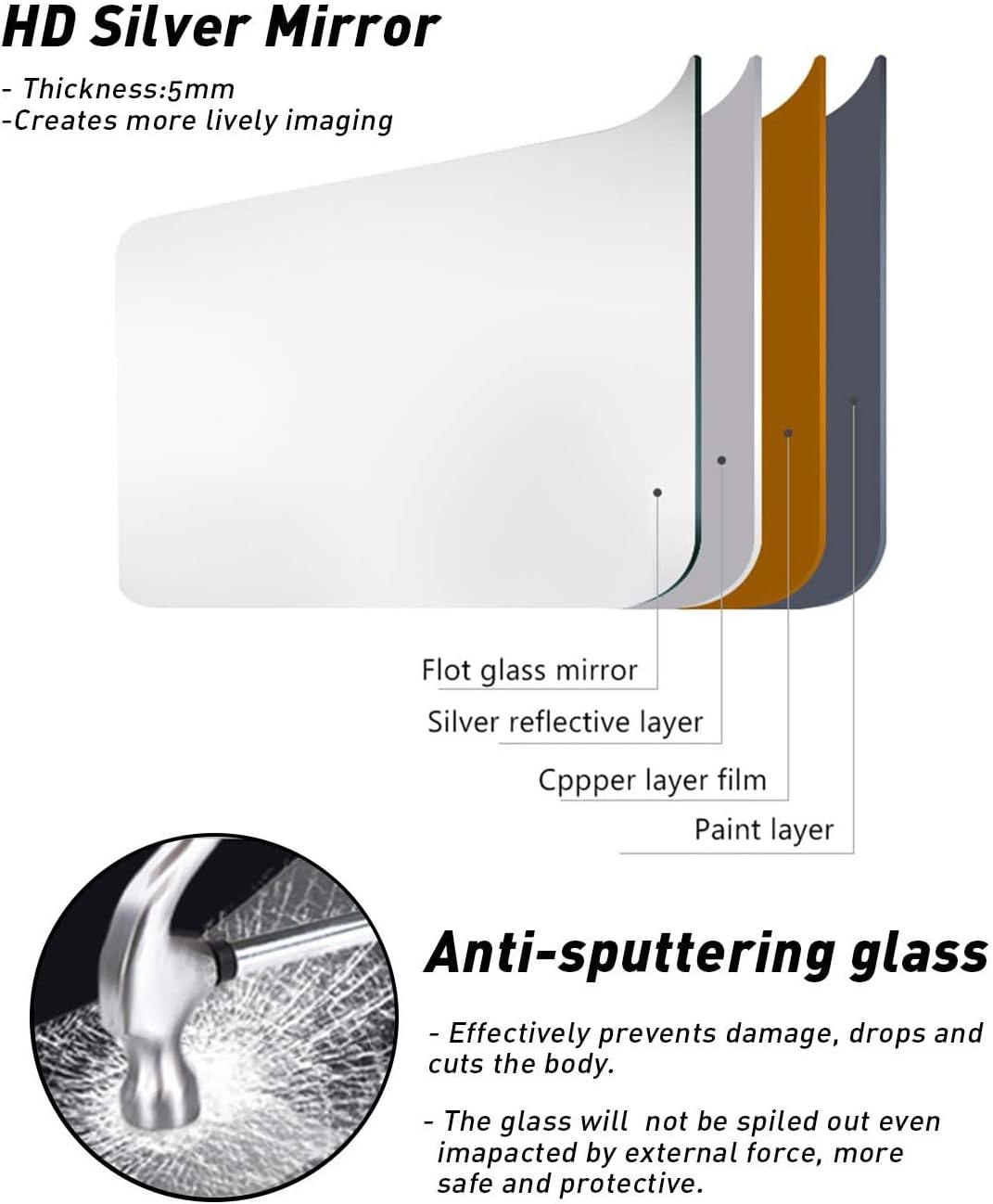 Full Length Mirror, 71''x30'' Floor Mirr... 8 Full Length Mirror, 71''x30'' Floor Mirr... - Image 8