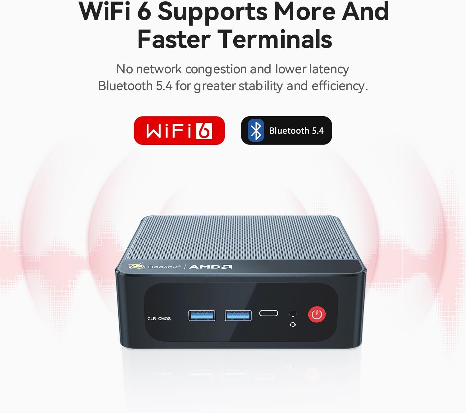 Beelink SER5 Pro Mini PC, AMD Ryzen 5 56... 7 Beelink SER5 Pro Mini PC, AMD Ryzen 5 56... - Image 7