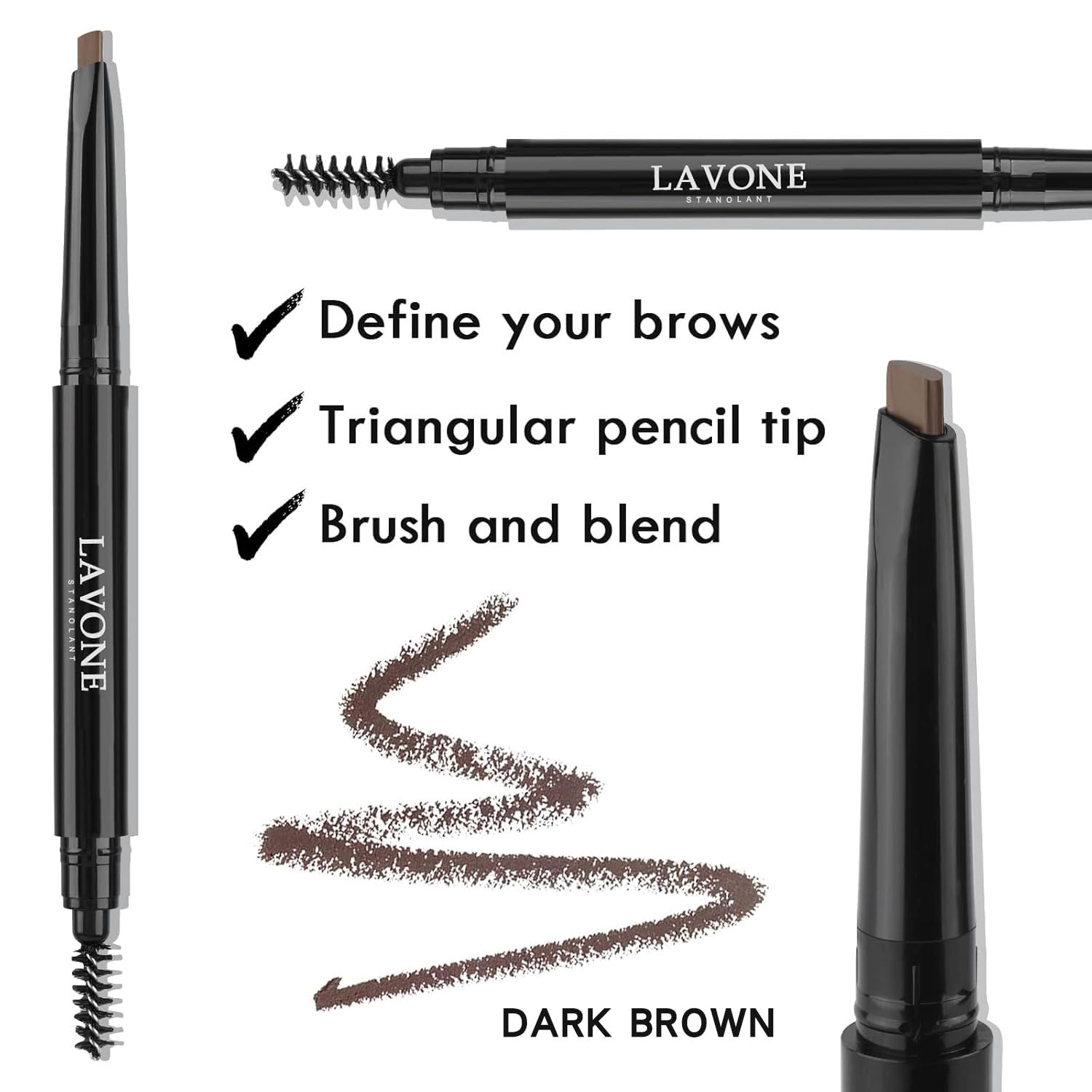 LAVONE Makeup Kit With Eyebrow Stamp Pen... 5 LAVONE Makeup Kit With Eyebrow Stamp Pen... - Image 5