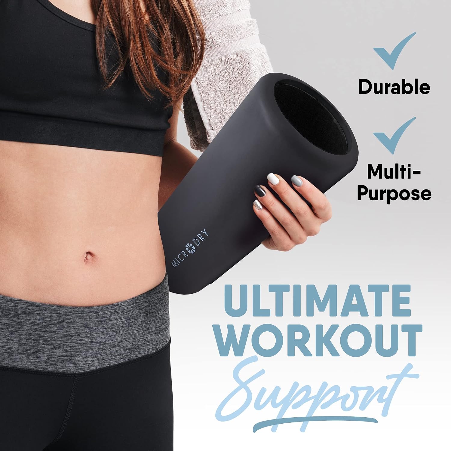 MICRODRY Deluxe Fitness Foam Back Roller... 4 MICRODRY Deluxe Fitness Foam Back Roller... - Image 4