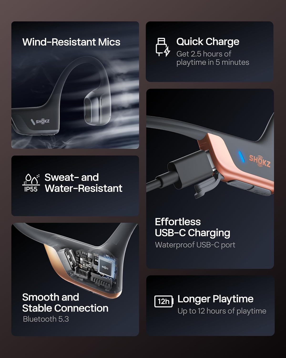 SHOKZ New OpenRun Pro 2-Bone Conduction ... 9 SHOKZ New OpenRun Pro 2-Bone Conduction ... - Image 9