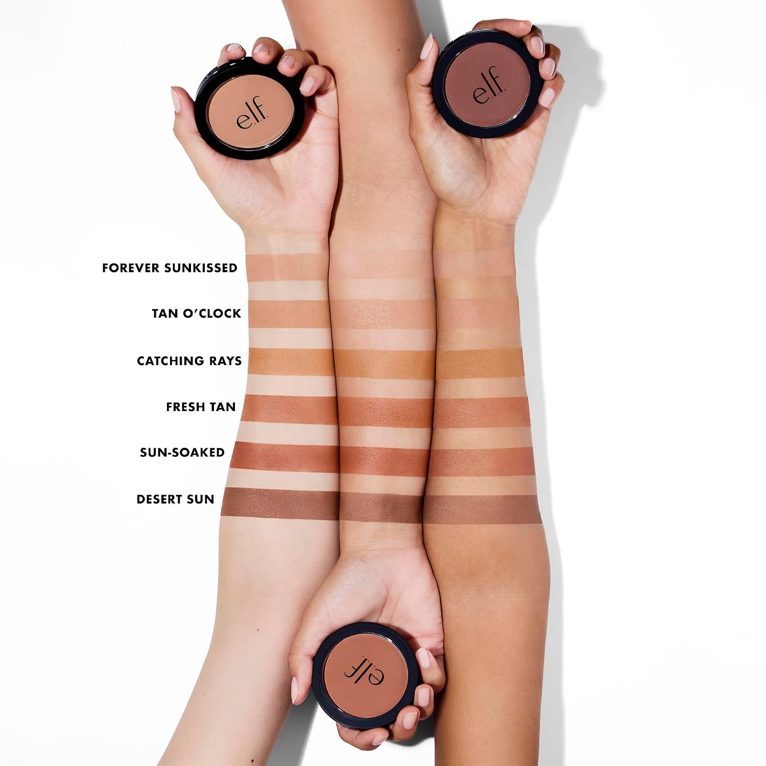e.l.f. Primer-infused Bronzer, Long-Wear... 4 e.l.f. Primer-infused Bronzer, Long-Wear... - Image 4