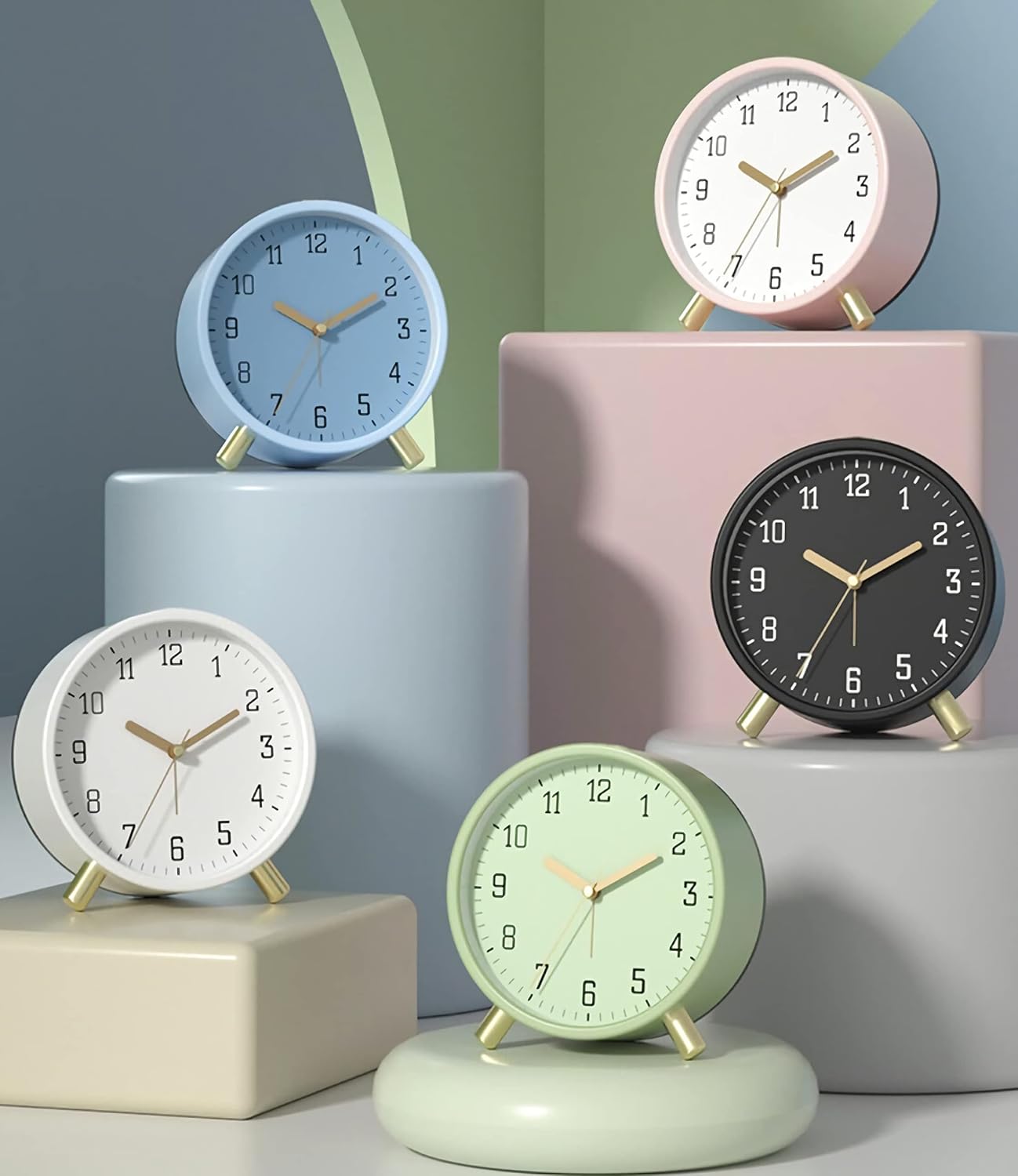 SHISEDECO Small Analog Alarm Clock, Batt... 8 SHISEDECO Small Analog Alarm Clock, Batt... - Image 8