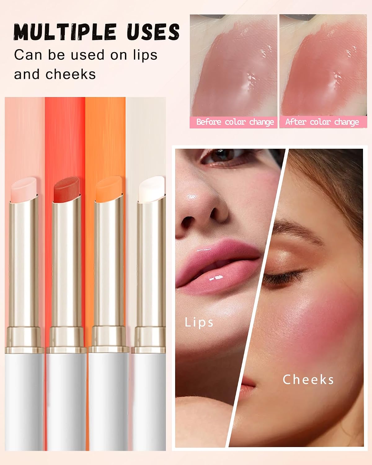 PH Lipstick Color Changing Long Lasting,... 5 PH Lipstick Color Changing Long Lasting,... - Image 5