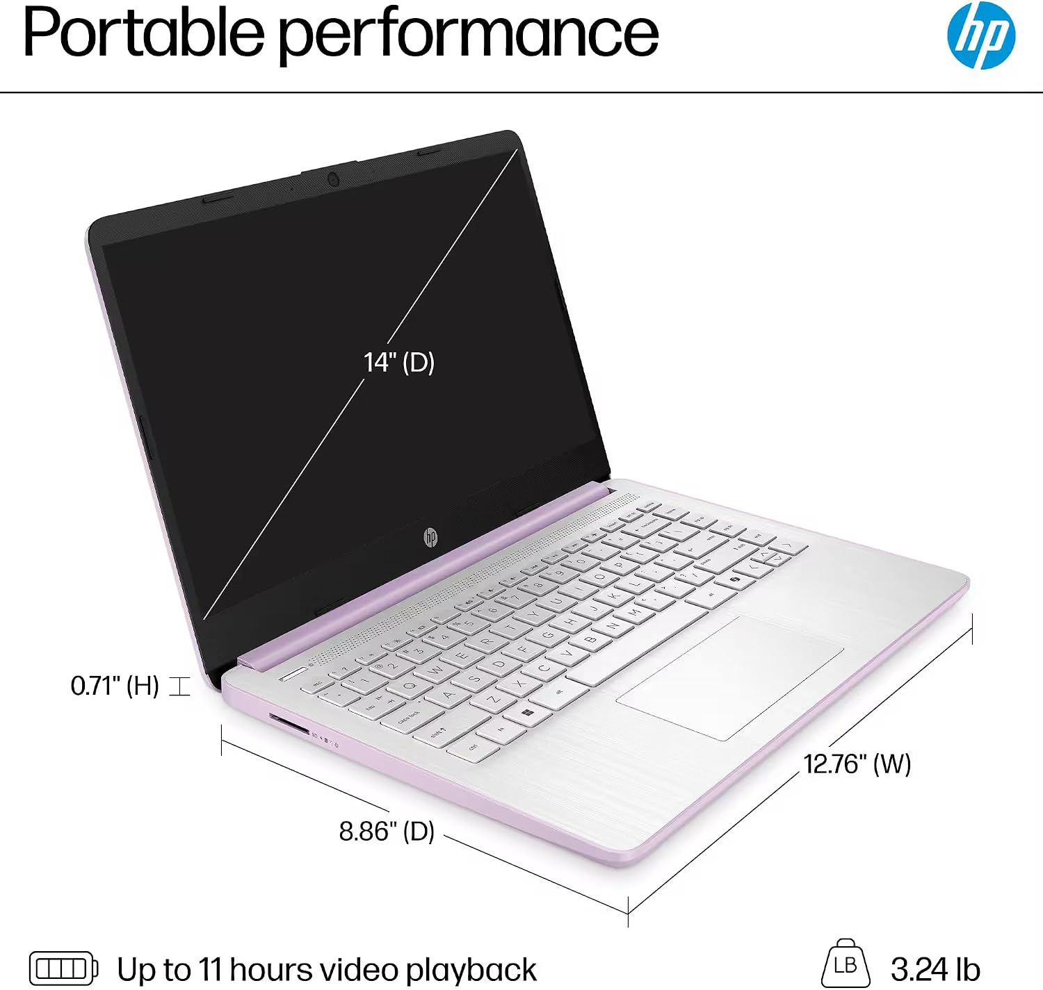 HP 14” Laptop Ultra-Portable Computer 20... 10 HP 14” Laptop Ultra-Portable Computer 20... - Image 10