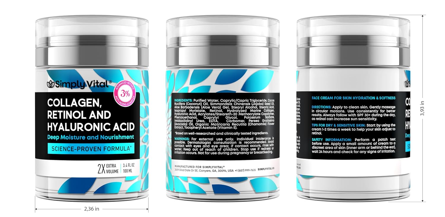 Anti-Aging Face Moisturizer with Retinol... 10 Anti-Aging Face Moisturizer with Retinol... - Image 10