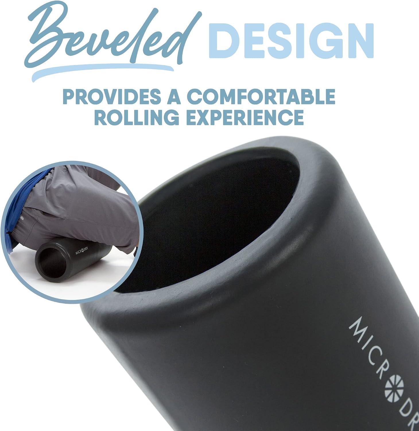 MICRODRY Deluxe Fitness Foam Back Roller... 7 MICRODRY Deluxe Fitness Foam Back Roller... - Image 7