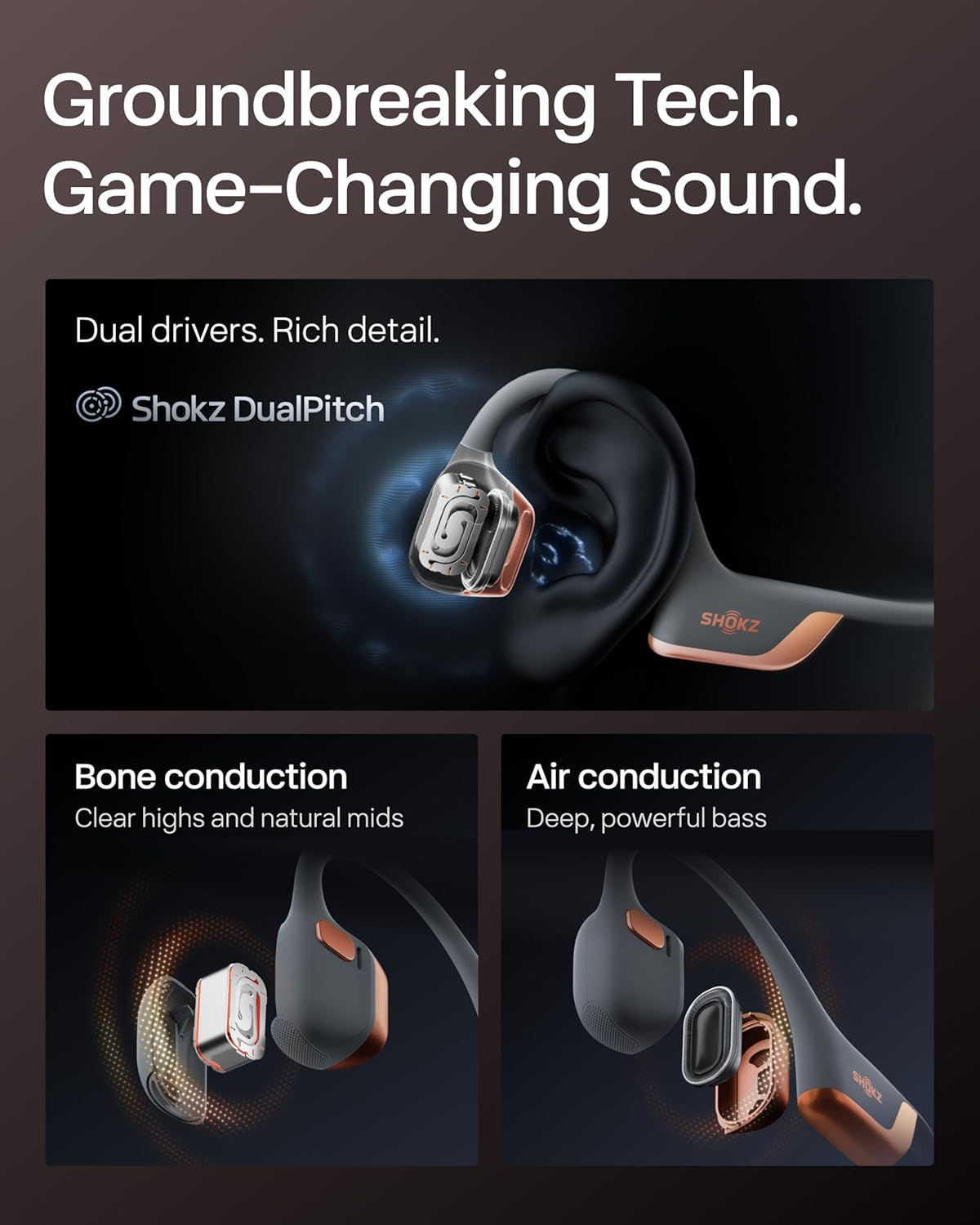 SHOKZ New OpenRun Pro 2-Bone Conduction ... 6 SHOKZ New OpenRun Pro 2-Bone Conduction ... - Image 6