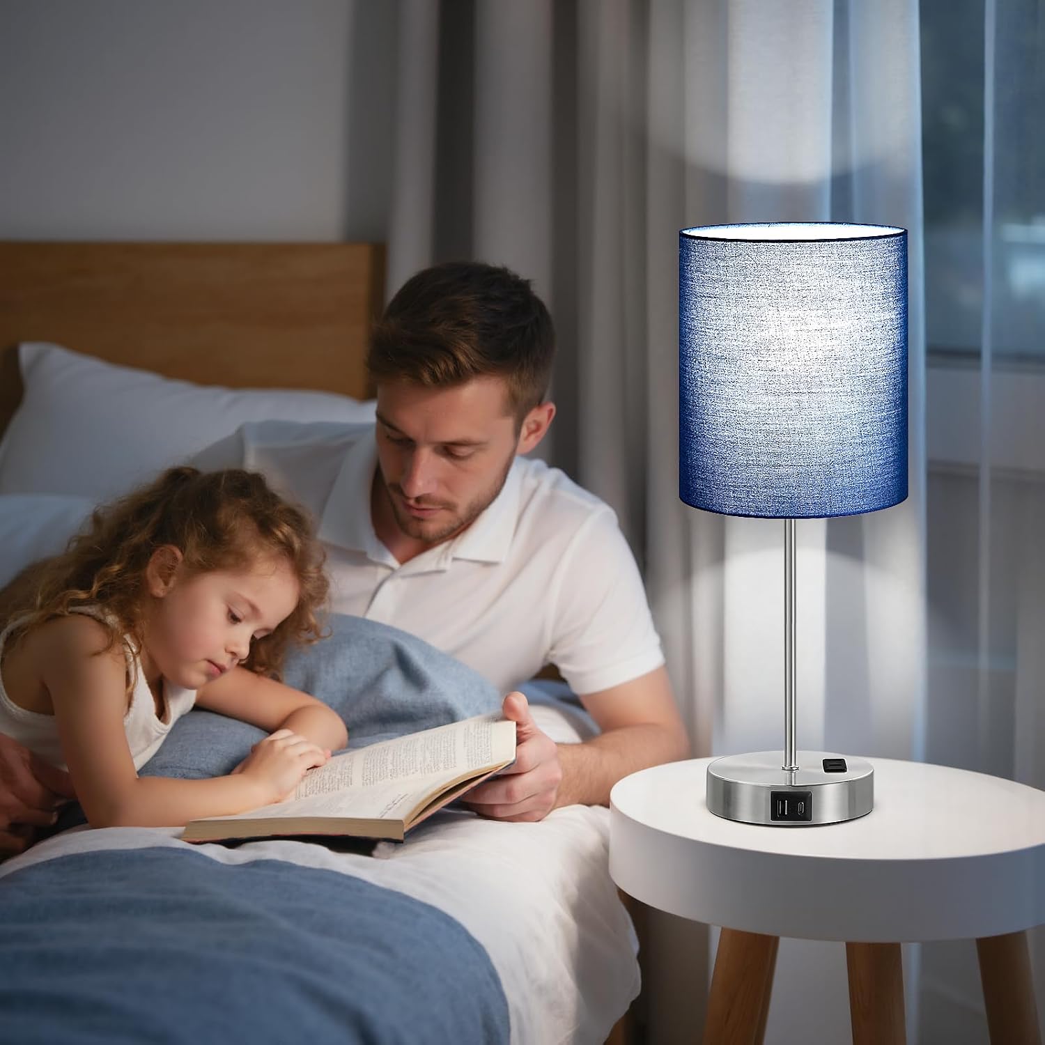 Touch Lamps for Bedroom Set of 2 - Dimma... 7 Touch Lamps for Bedroom Set of 2 - Dimma... - Image 7