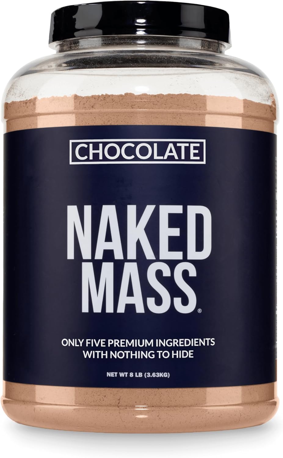 NAKED Chocolate Mass Gainer - All Natura... 2 NAKED Chocolate Mass Gainer - All Natura... - Image 2