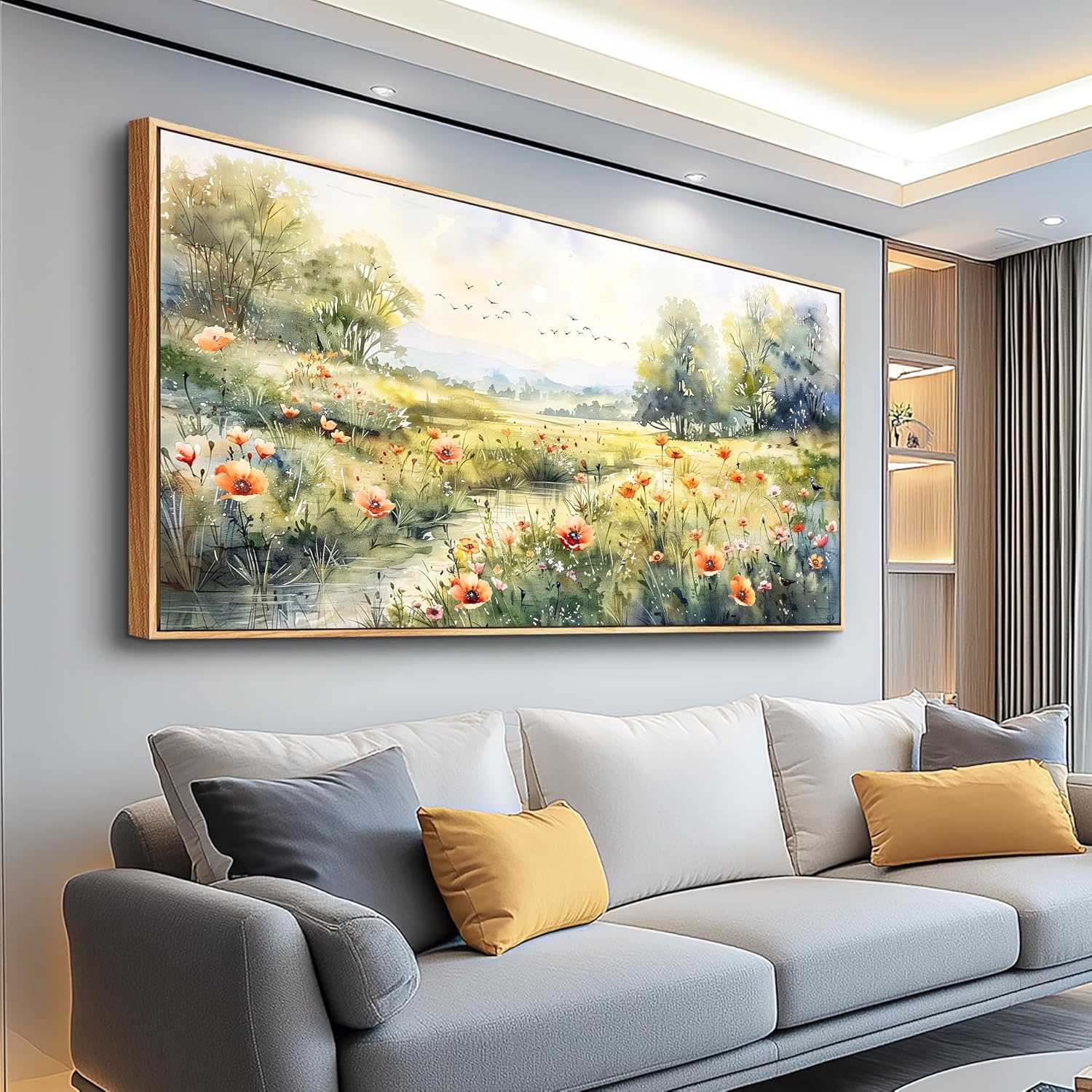 XIGUANGART Large Framed Wall Decor Canva... 2 XIGUANGART Large Framed Wall Decor Canva... - Image 2