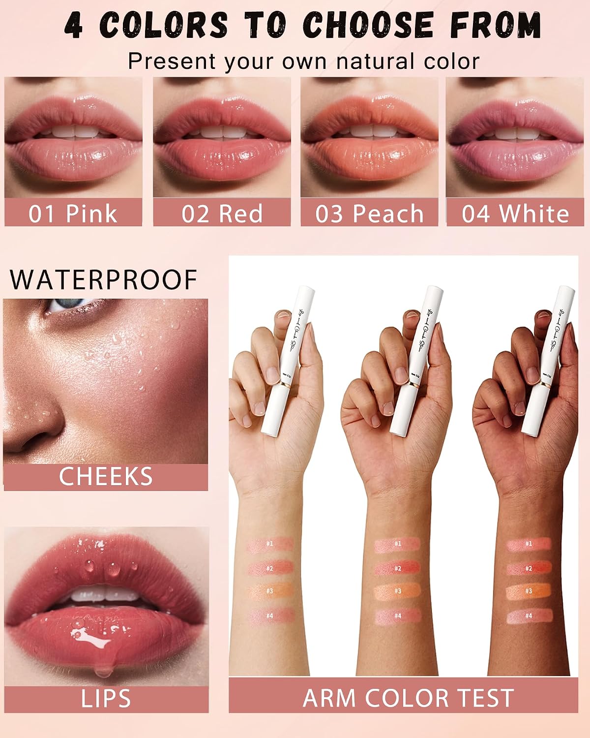 PH Lipstick Color Changing Long Lasting,... 6 PH Lipstick Color Changing Long Lasting,... - Image 6