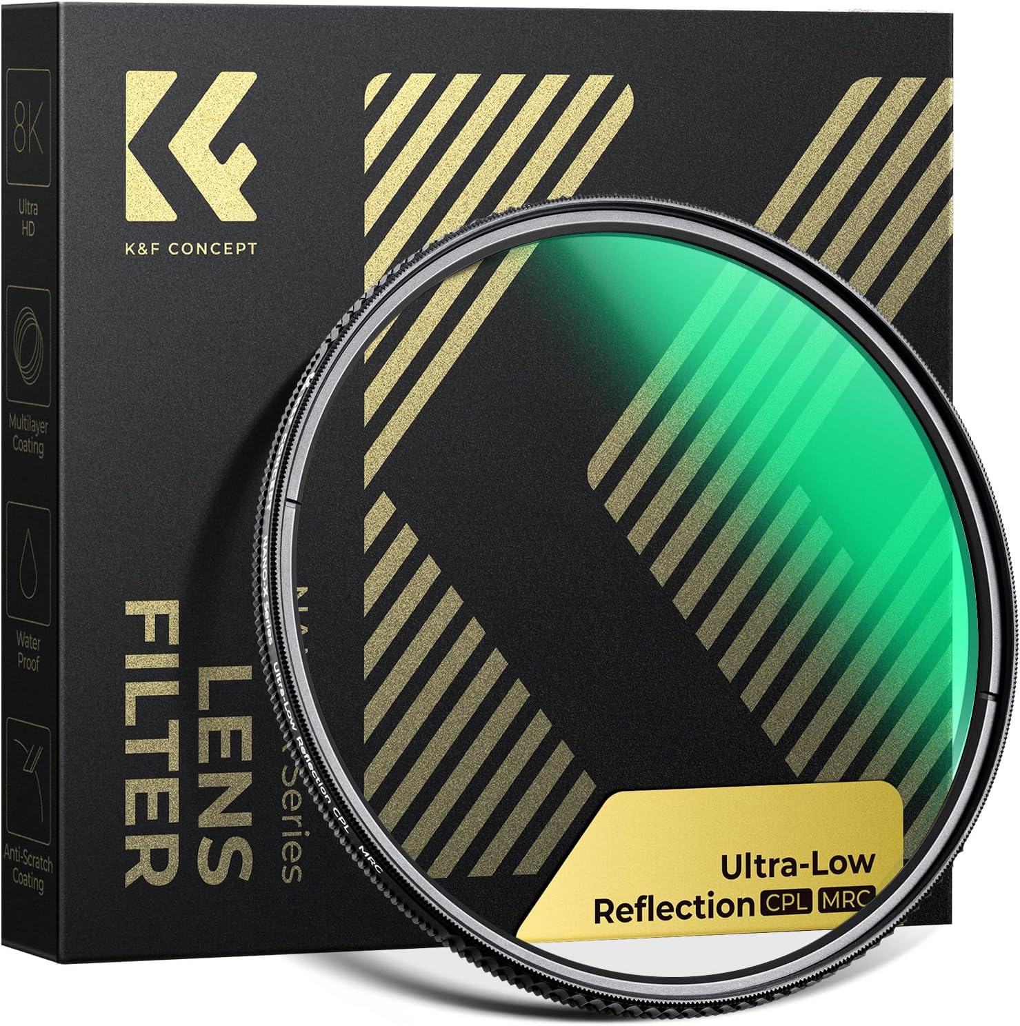 K&F CONCEPT 77mm Ultra-Low Reflectivity ... 2 K&F CONCEPT 77mm Ultra-Low Reflectivity ... - Image 2
