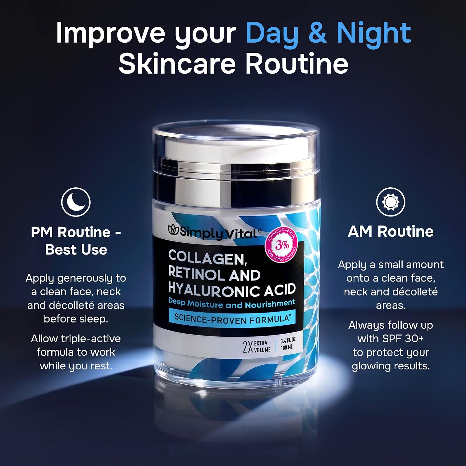 Anti-Aging Face Moisturizer with Retinol... 5 Anti-Aging Face Moisturizer with Retinol... - Image 5
