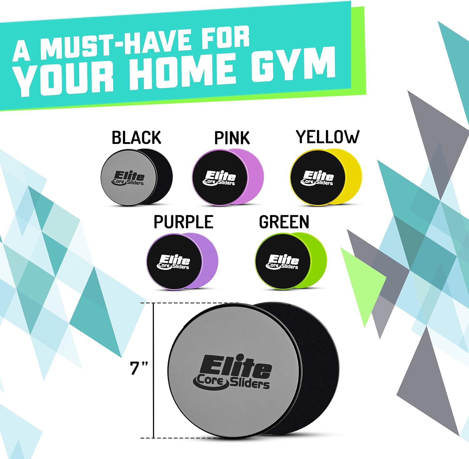 Elite Sportz Core Sliders for Working Ou... 8 Elite Sportz Core Sliders for Working Ou... - Image 8