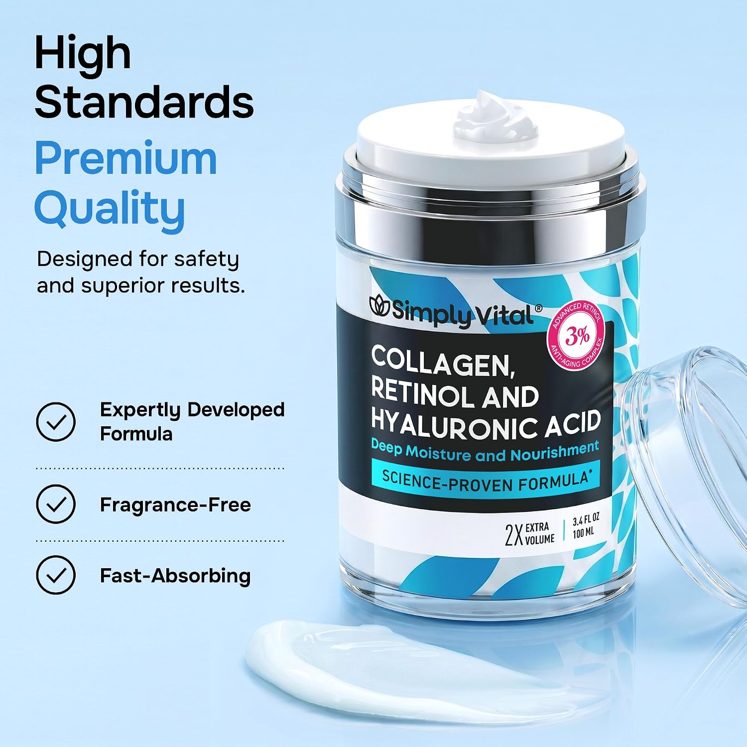 Anti-Aging Face Moisturizer with Retinol... 7 Anti-Aging Face Moisturizer with Retinol... - Image 7