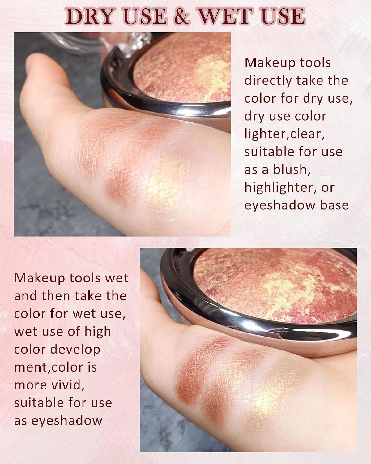 Baked Blush, Blush Powder Palette Blushe... 7 Baked Blush, Blush Powder Palette Blushe... - Image 7