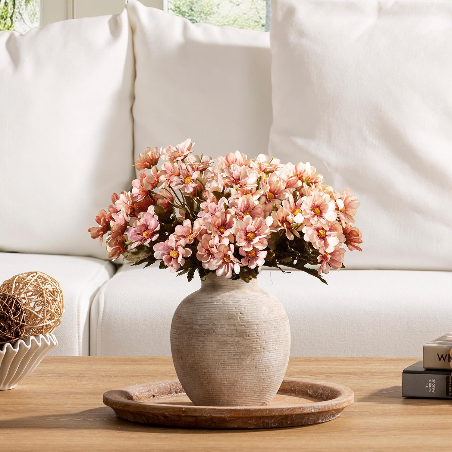 Vanselia Ceramic Flower Vase Home Decor ... 7 Vanselia Ceramic Flower Vase Home Decor ... - Image 7