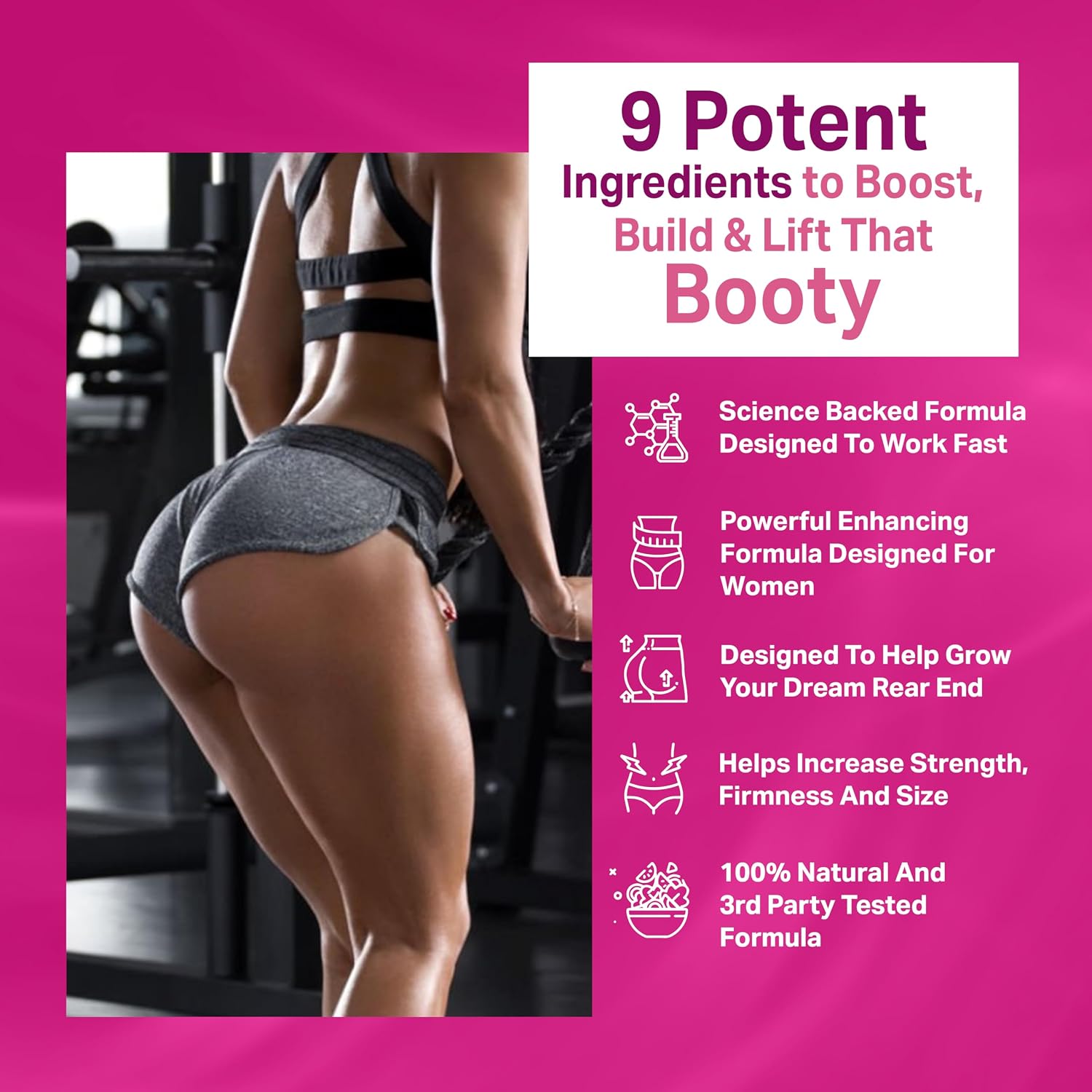Booty Gainer Pro Series - Weight/Muscle ... 4 Booty Gainer Pro Series - Weight/Muscle ... - Image 4