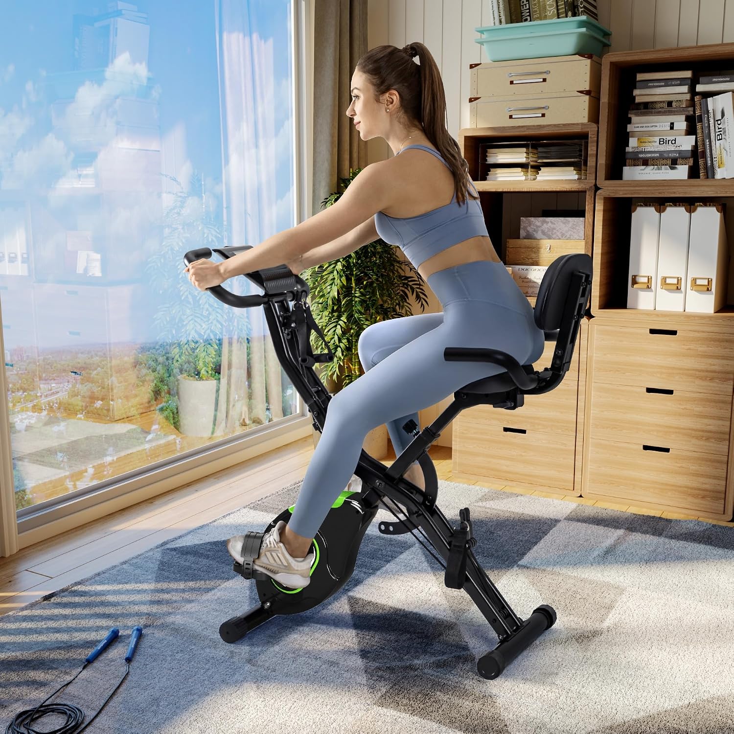 Caromix Folding Exercise Bike, 5 in 1 St... 10 Caromix Folding Exercise Bike, 5 in 1 St... - Image 10