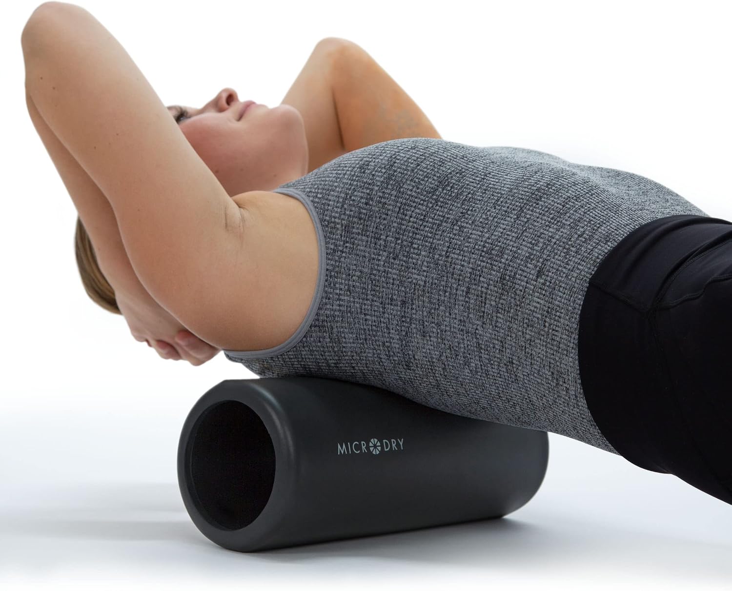 MICRODRY Deluxe Fitness Foam Back Roller... 2 MICRODRY Deluxe Fitness Foam Back Roller... - Image 2