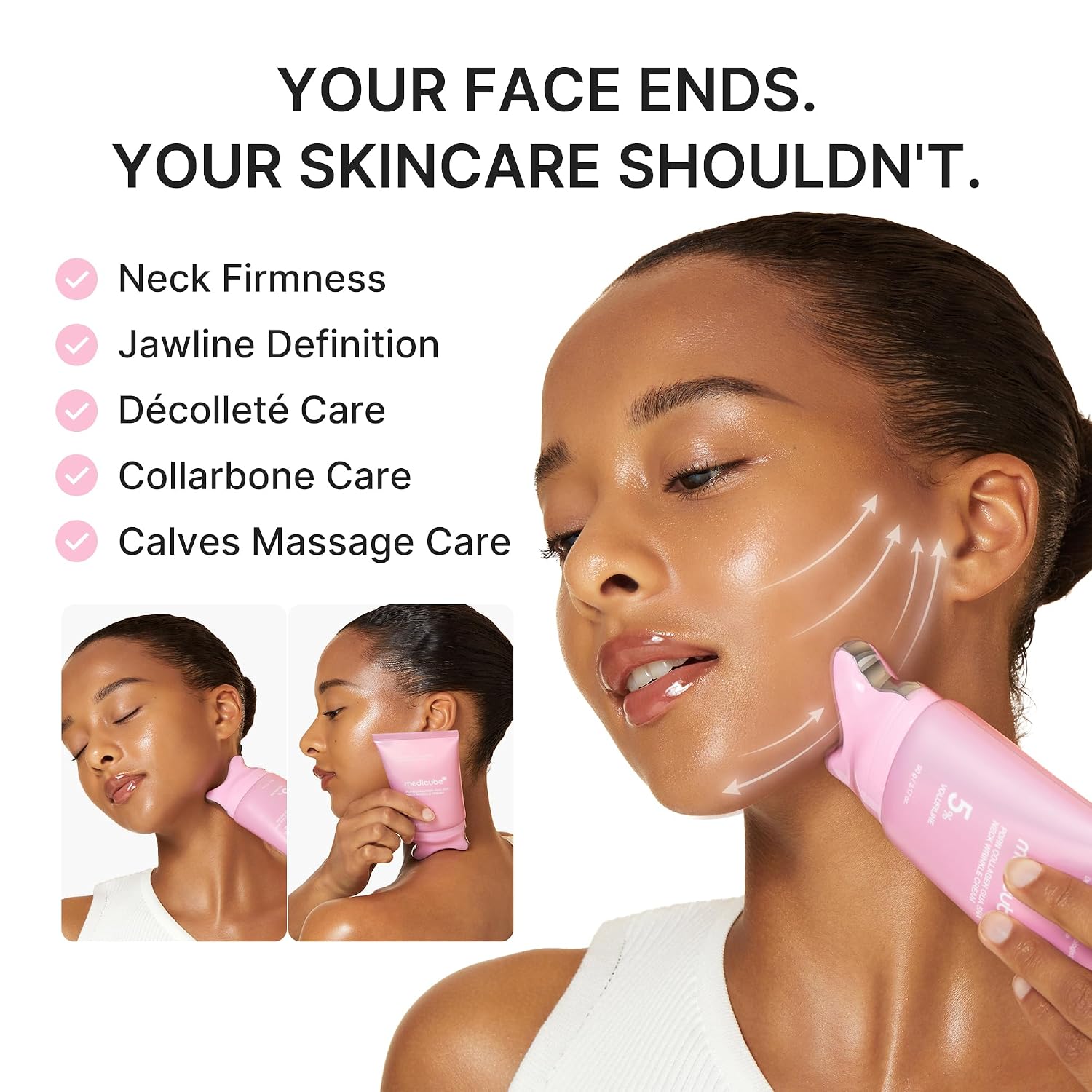 medicube PDRN Collagen Gua Sha Neck Wrin... 6 medicube PDRN Collagen Gua Sha Neck Wrin... - Image 6