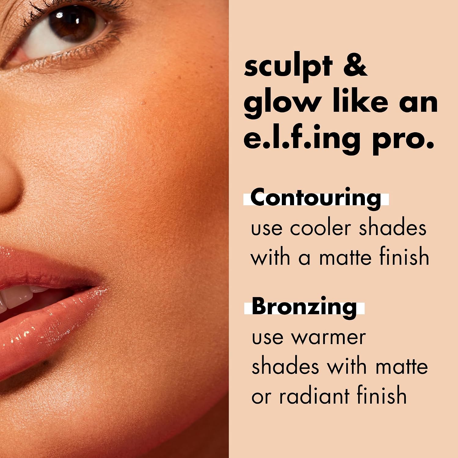 e.l.f. Primer-infused Bronzer, Long-Wear... 6 e.l.f. Primer-infused Bronzer, Long-Wear... - Image 6