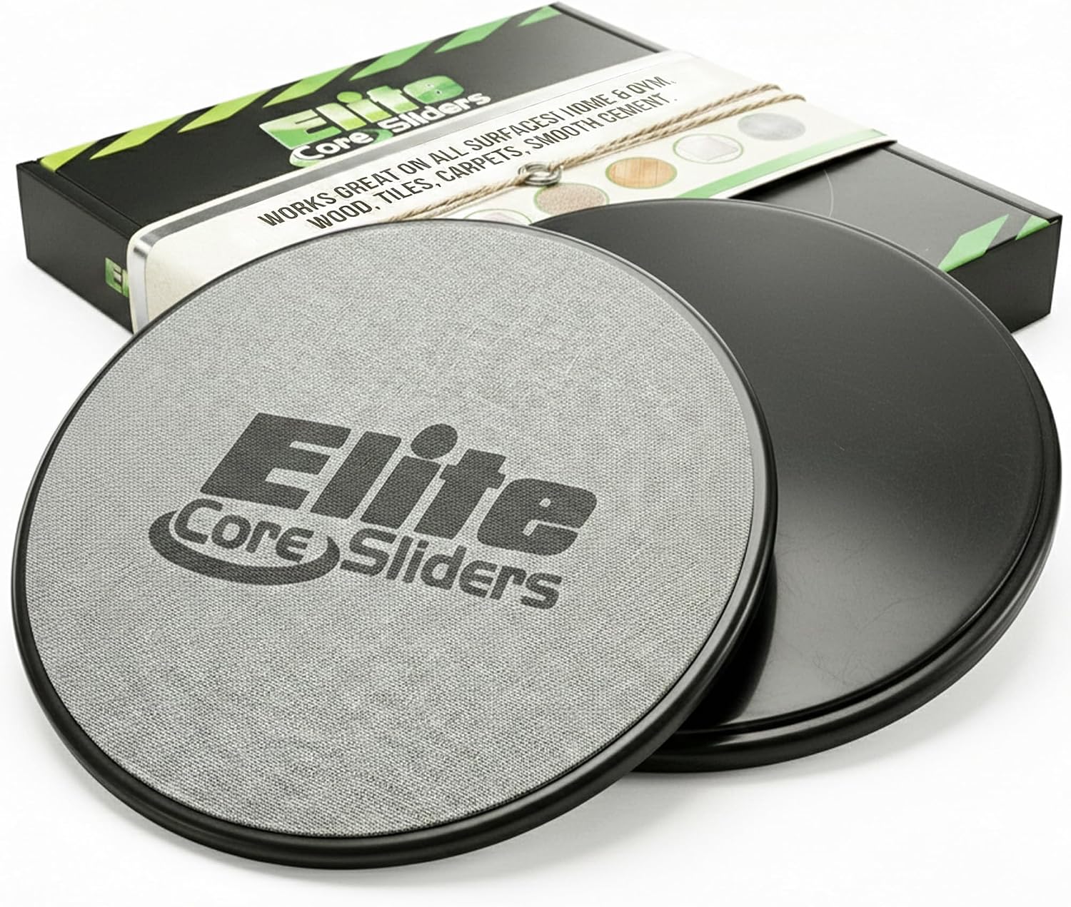 Elite Sportz Core Sliders for Working Ou... 2 Elite Sportz Core Sliders for Working Ou... - Image 2