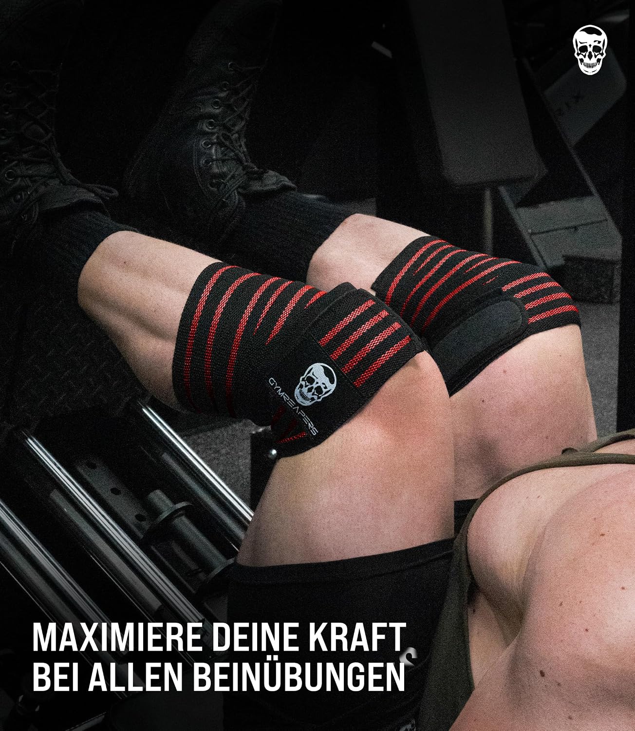 Gymreapers Knee Wraps for Squats and Pow... 3 Gymreapers Knee Wraps for Squats and Pow... - Image 3