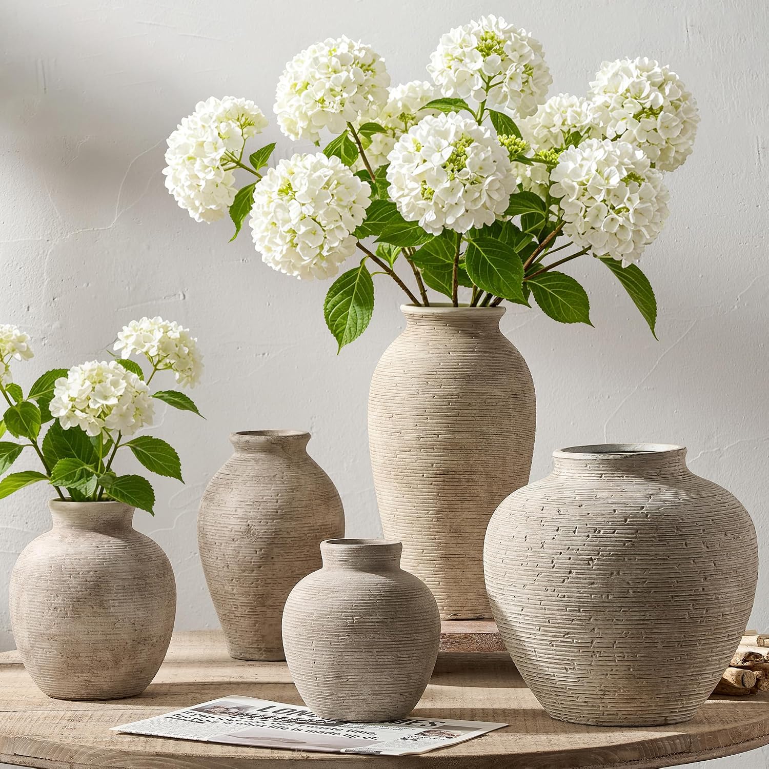 Vanselia Ceramic Flower Vase Home Decor ... 8 Vanselia Ceramic Flower Vase Home Decor ... - Image 8