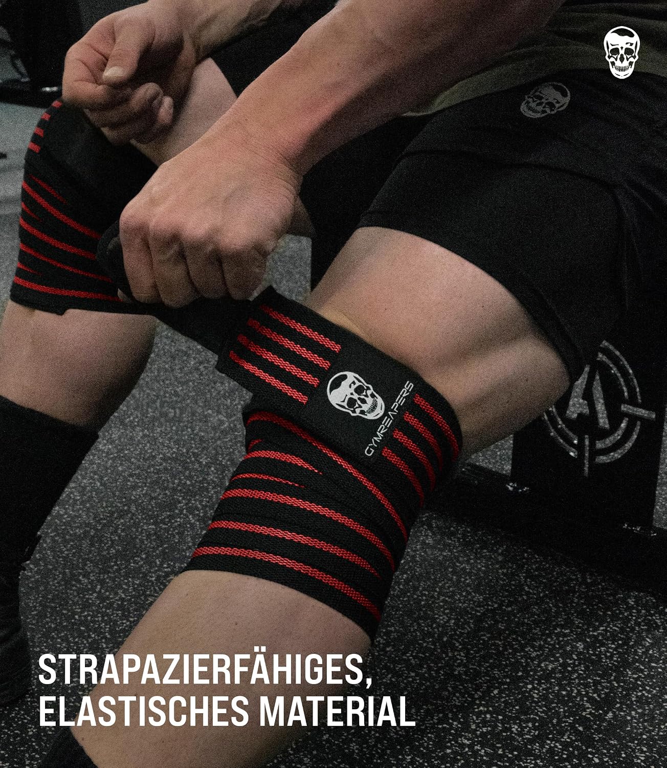 Gymreapers Knee Wraps for Squats and Pow... 4 Gymreapers Knee Wraps for Squats and Pow... - Image 4