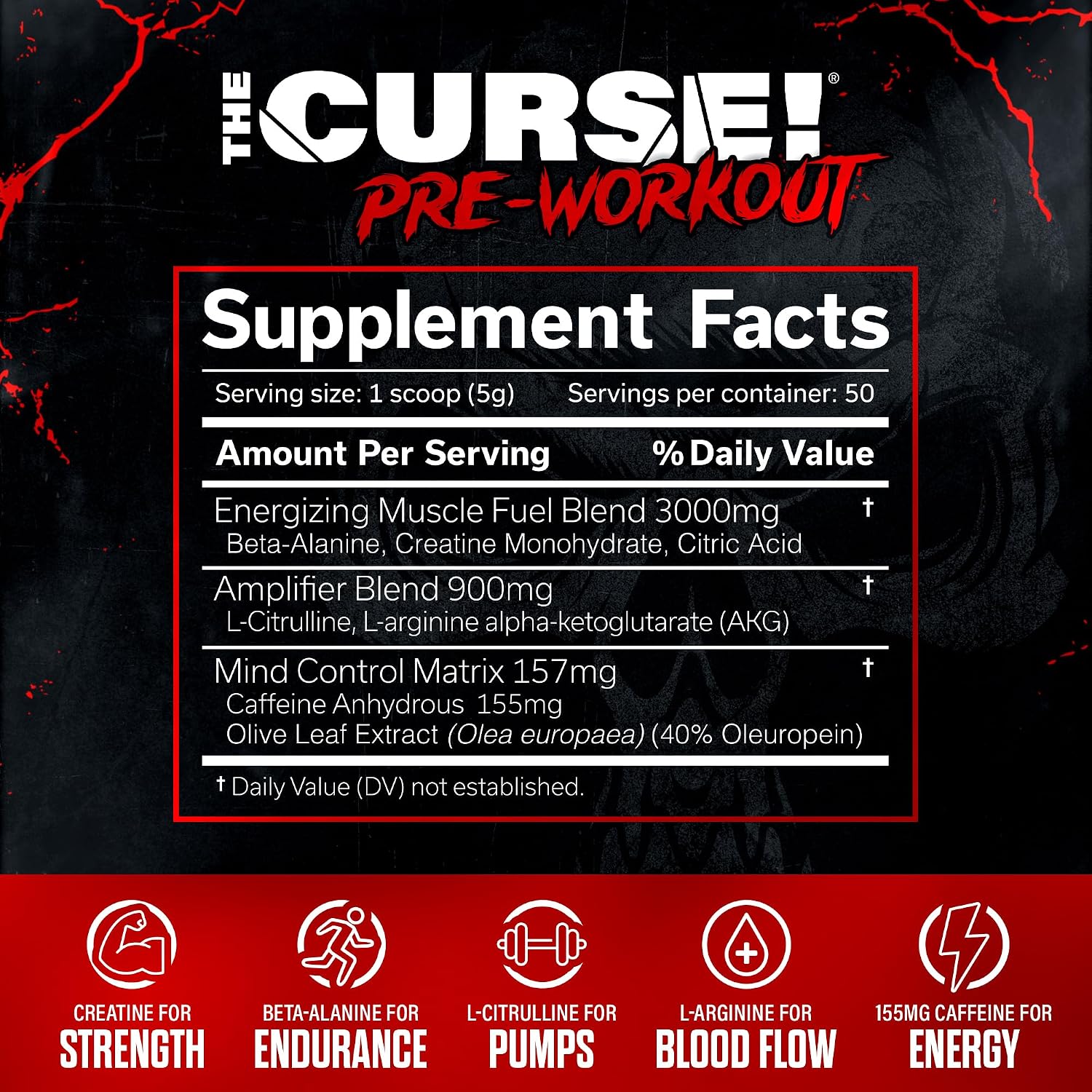 JNX The Curse! Pre Workout Powder with C... 4 JNX The Curse! Pre Workout Powder with C... - Image 4
