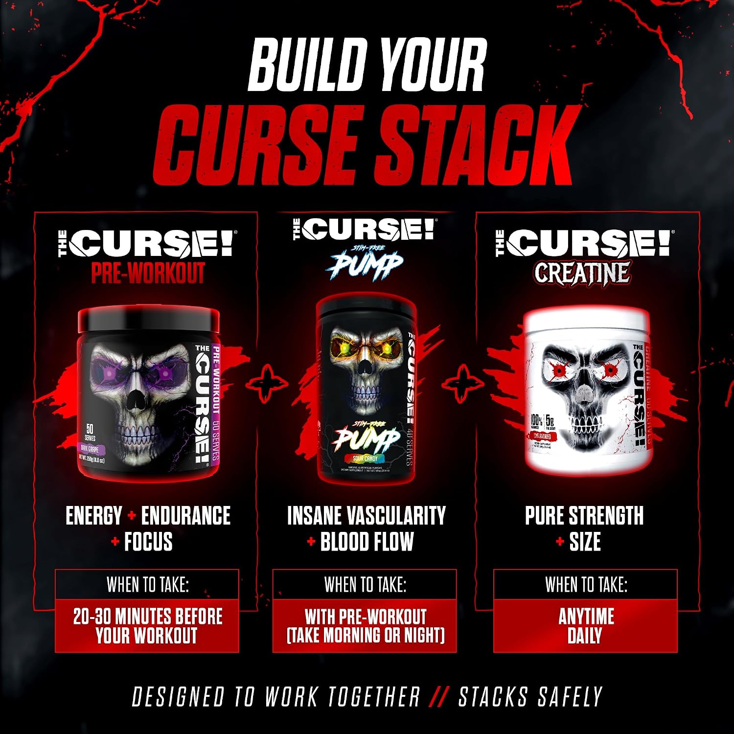 JNX The Curse! Pre Workout Powder with C... 8 JNX The Curse! Pre Workout Powder with C... - Image 8