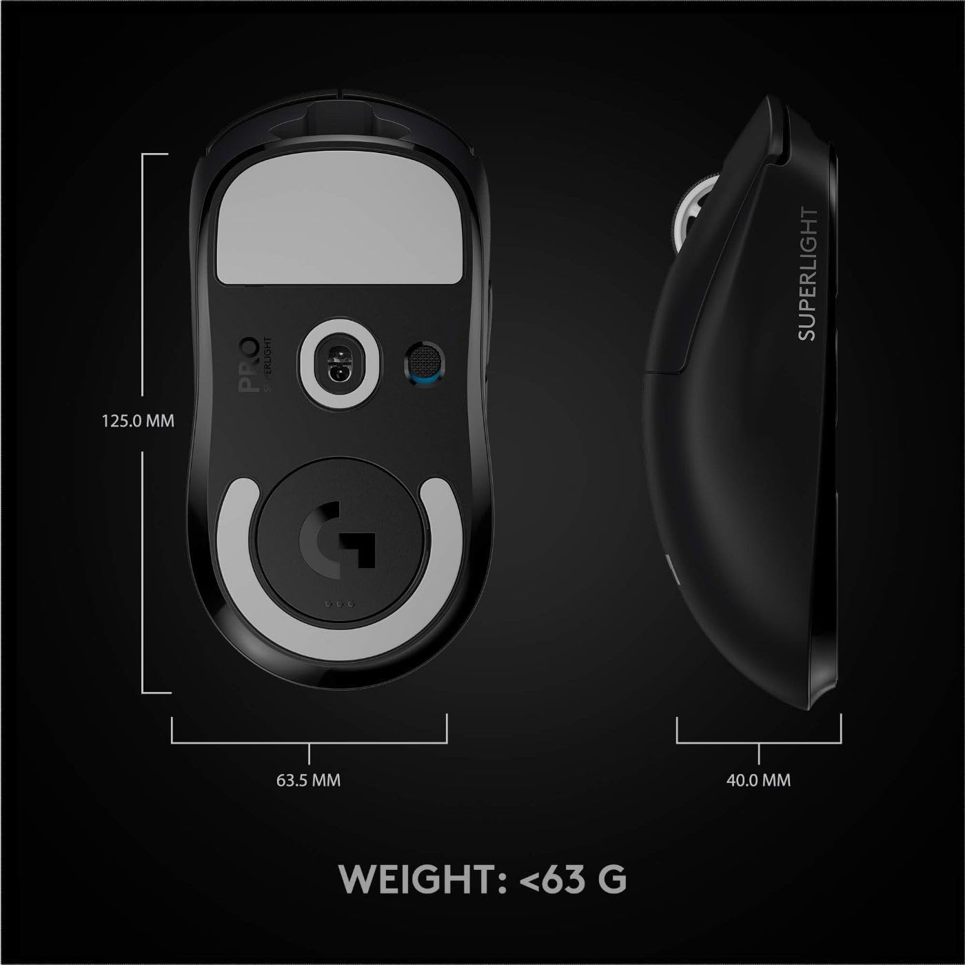 Logitech G PRO X Superlight Wireless Gam... 8 Logitech G PRO X Superlight Wireless Gam... - Image 8