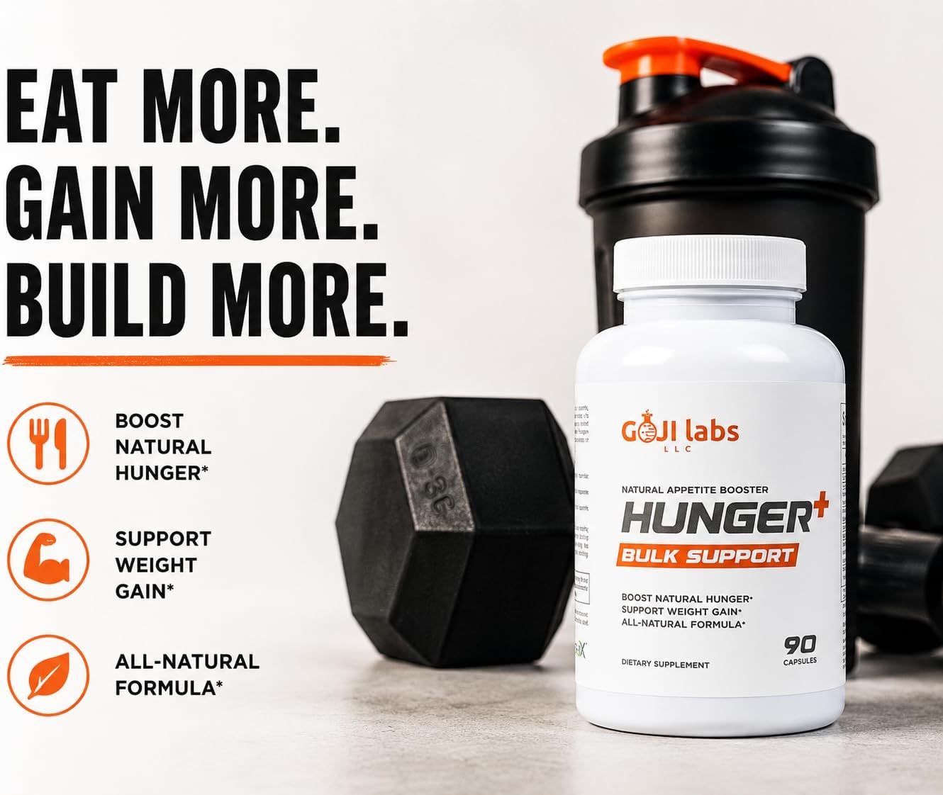 Hunger+ Appetite Stimulant for Weight Ga... 3 Hunger+ Appetite Stimulant for Weight Ga... - Image 3