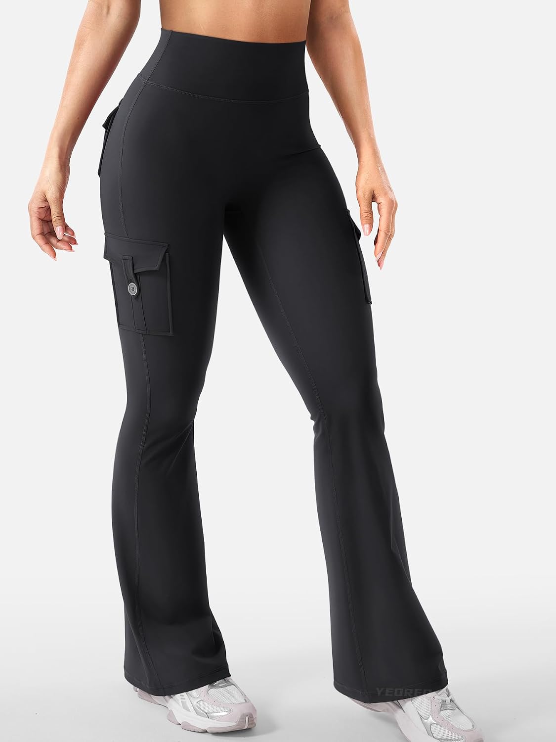 YEOREO CoreFlex Women Workout Flare Legg... 4 YEOREO CoreFlex Women Workout Flare Legg... - Image 4
