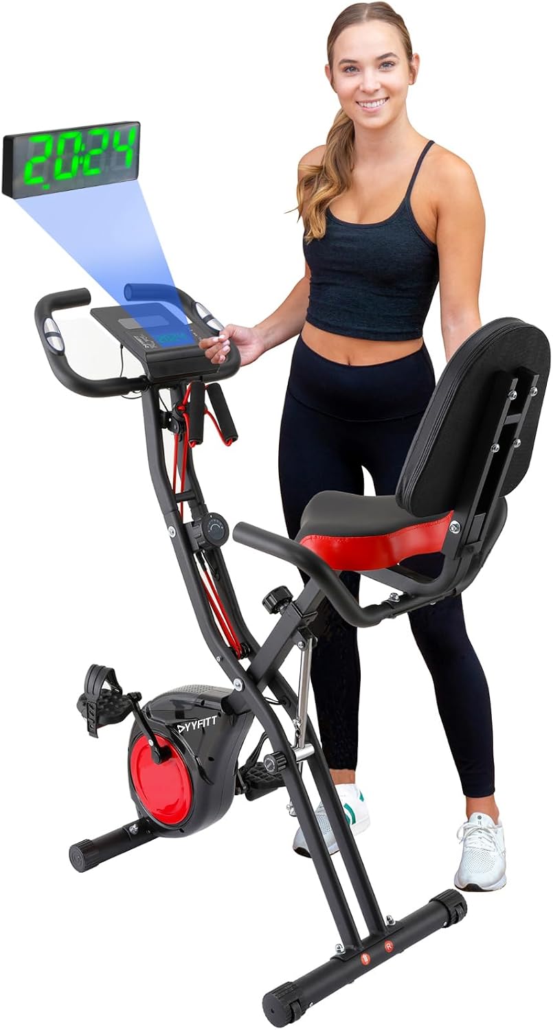 3-IN-1 Exercise Bike with Luminous Digit... 2 3-IN-1 Exercise Bike with Luminous Digit... - Image 2