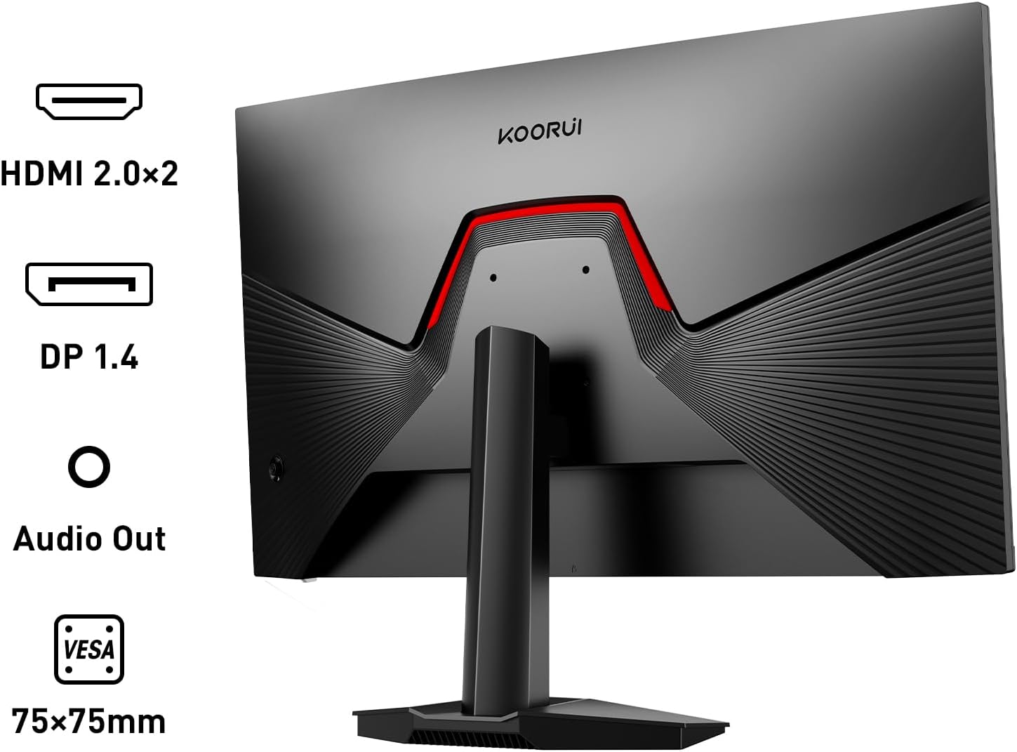 KOORUI 27 Inch 1440p Gaming Monitor, 200... 11 KOORUI 27 Inch 1440p Gaming Monitor, 200... - Image 11
