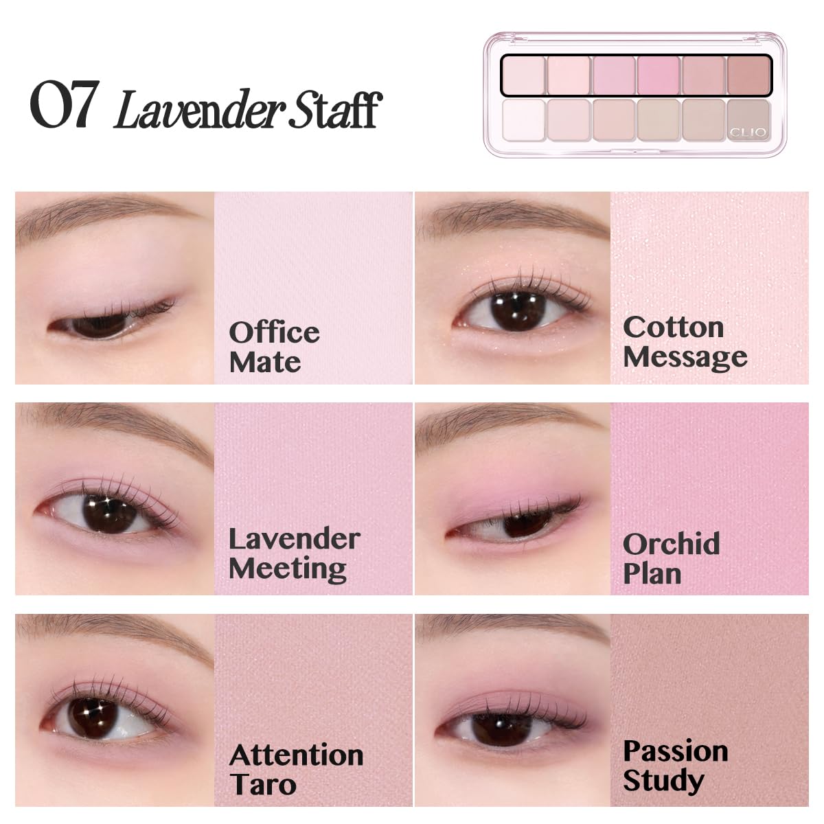 CLIO Pro Eye Palette Air, 12-Color Eye S... 5 CLIO Pro Eye Palette Air, 12-Color Eye S... - Image 5