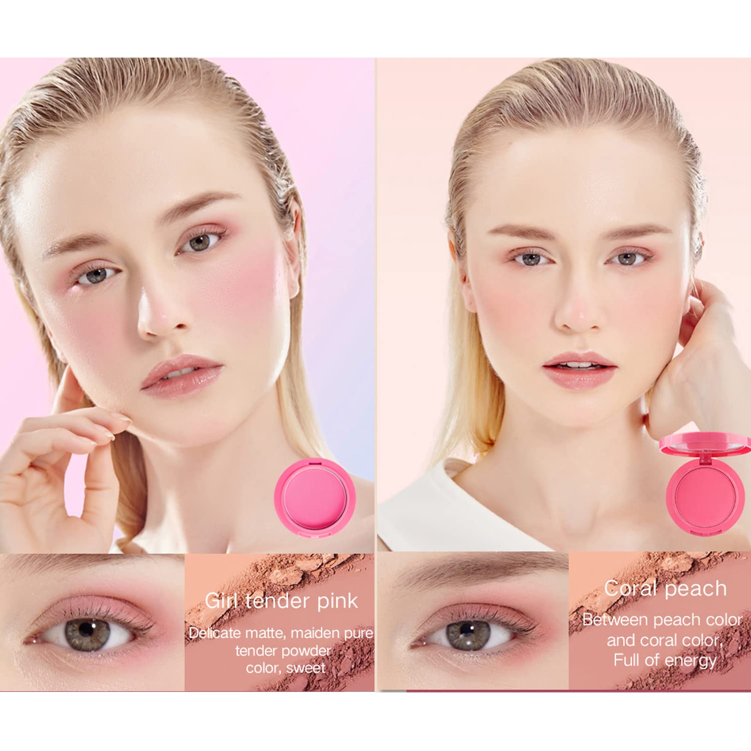 5 Colors Face Blusher Palette Waterproof... 5 5 Colors Face Blusher Palette Waterproof... - Image 5