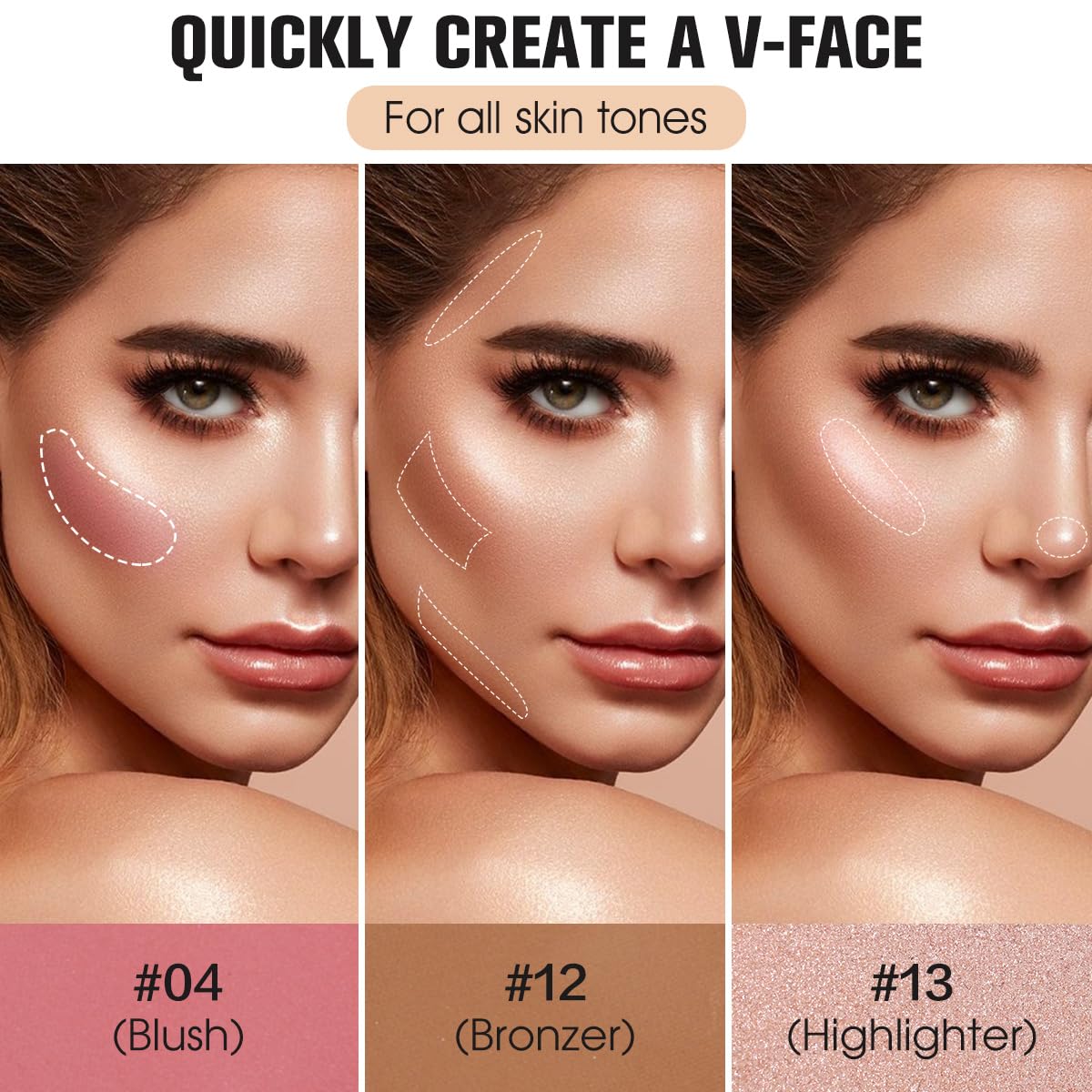 16 Colors Contour Palette Make up - Blus... 4 16 Colors Contour Palette Make up - Blus... - Image 4